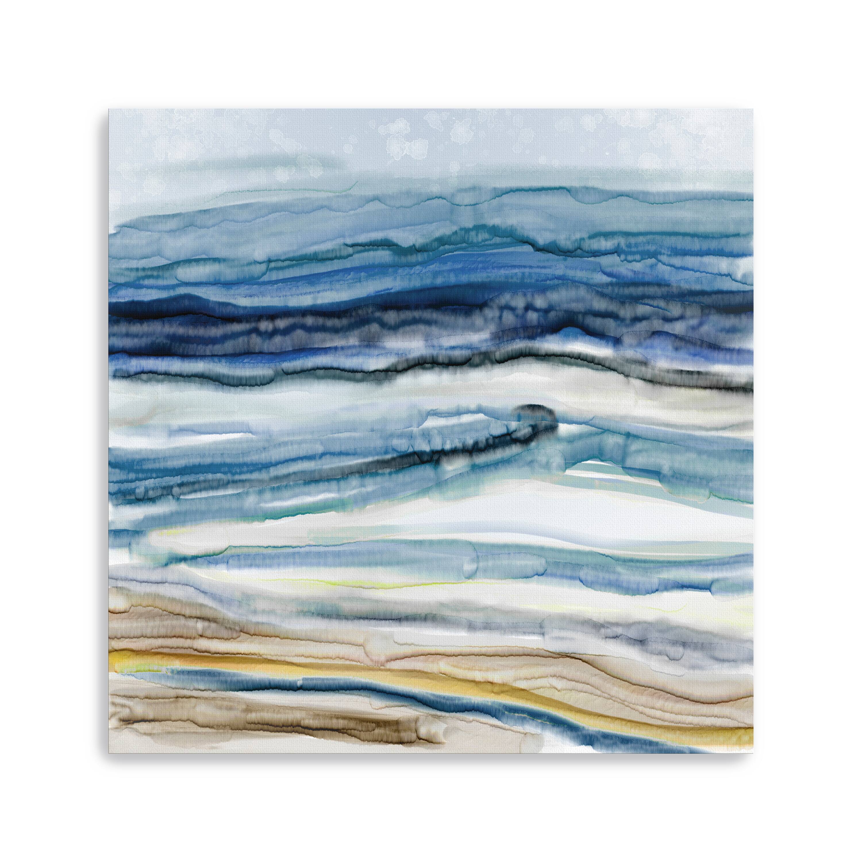 Oceans Movement Canvas Giclee