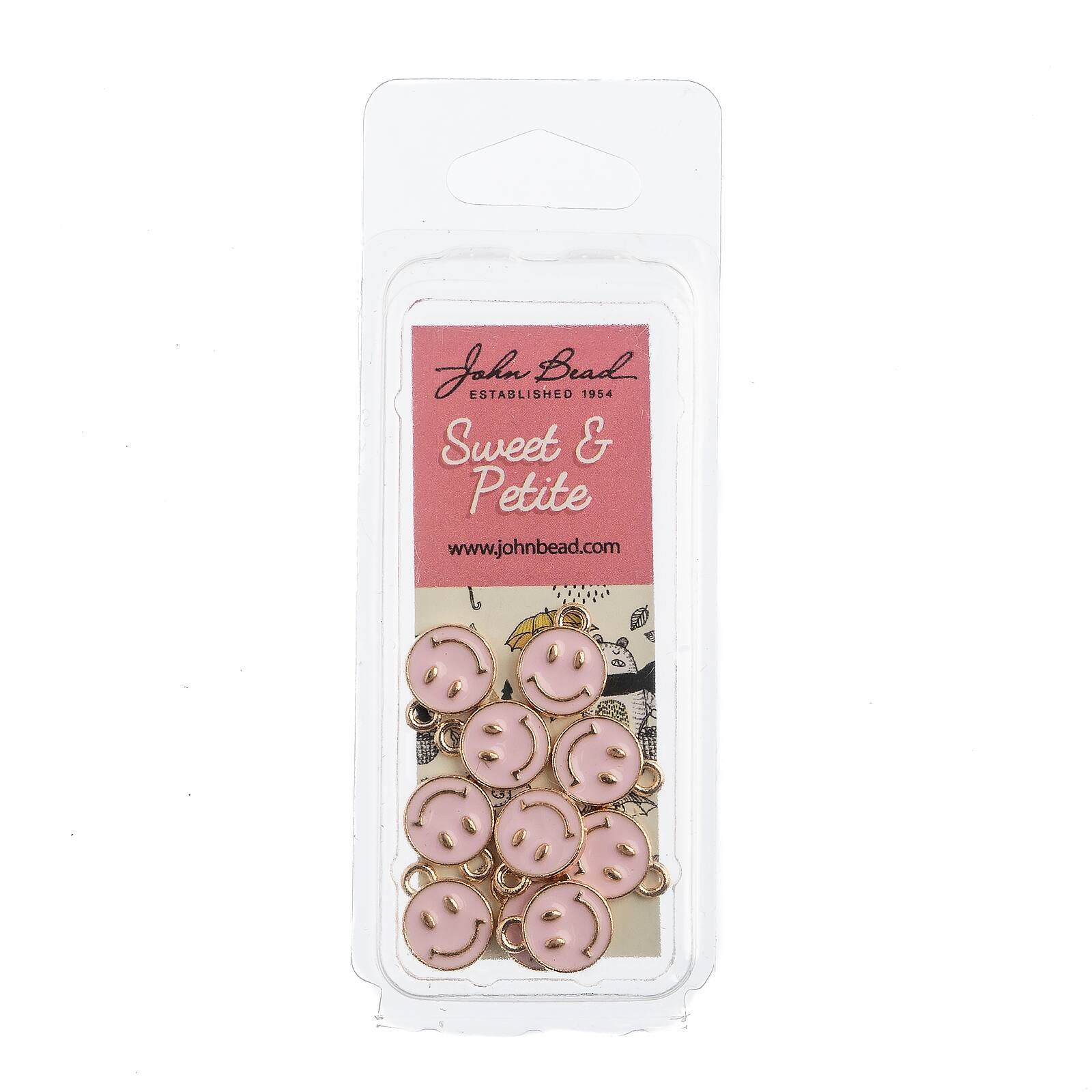 John Bead Sweet & Petite Happy Face Charms