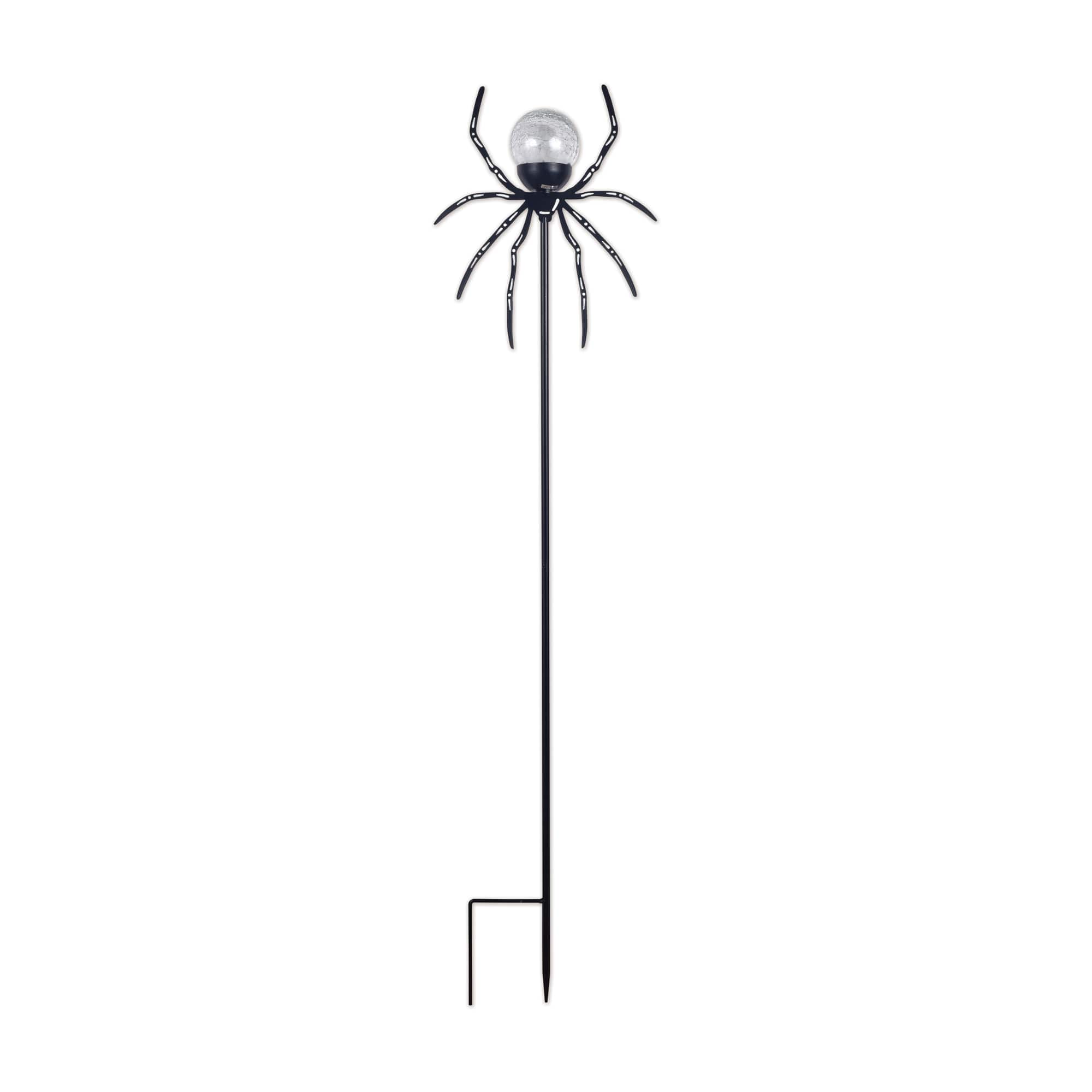 Sunset Vista Designs® 42.75" Spooky Whimsical Indigo Solar Spider Garden Stake