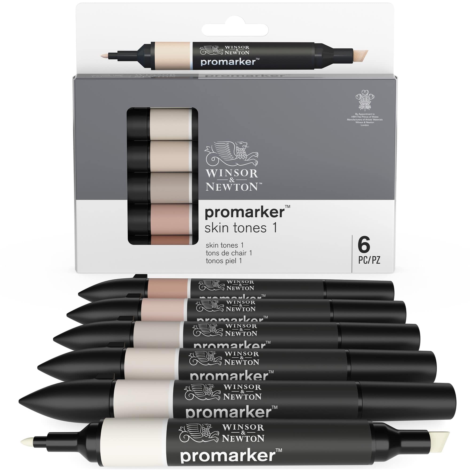 Winsor & Newton® ProMarker™ Skin Tones 1 Marker Set