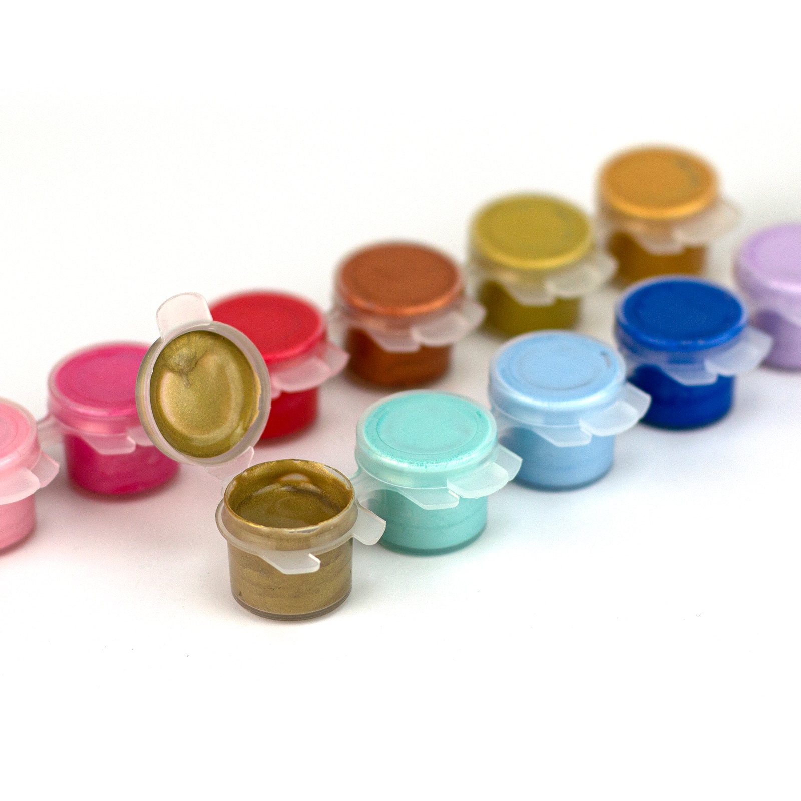 Metallic Acrylic Paint Pot Set by Craft Smart®