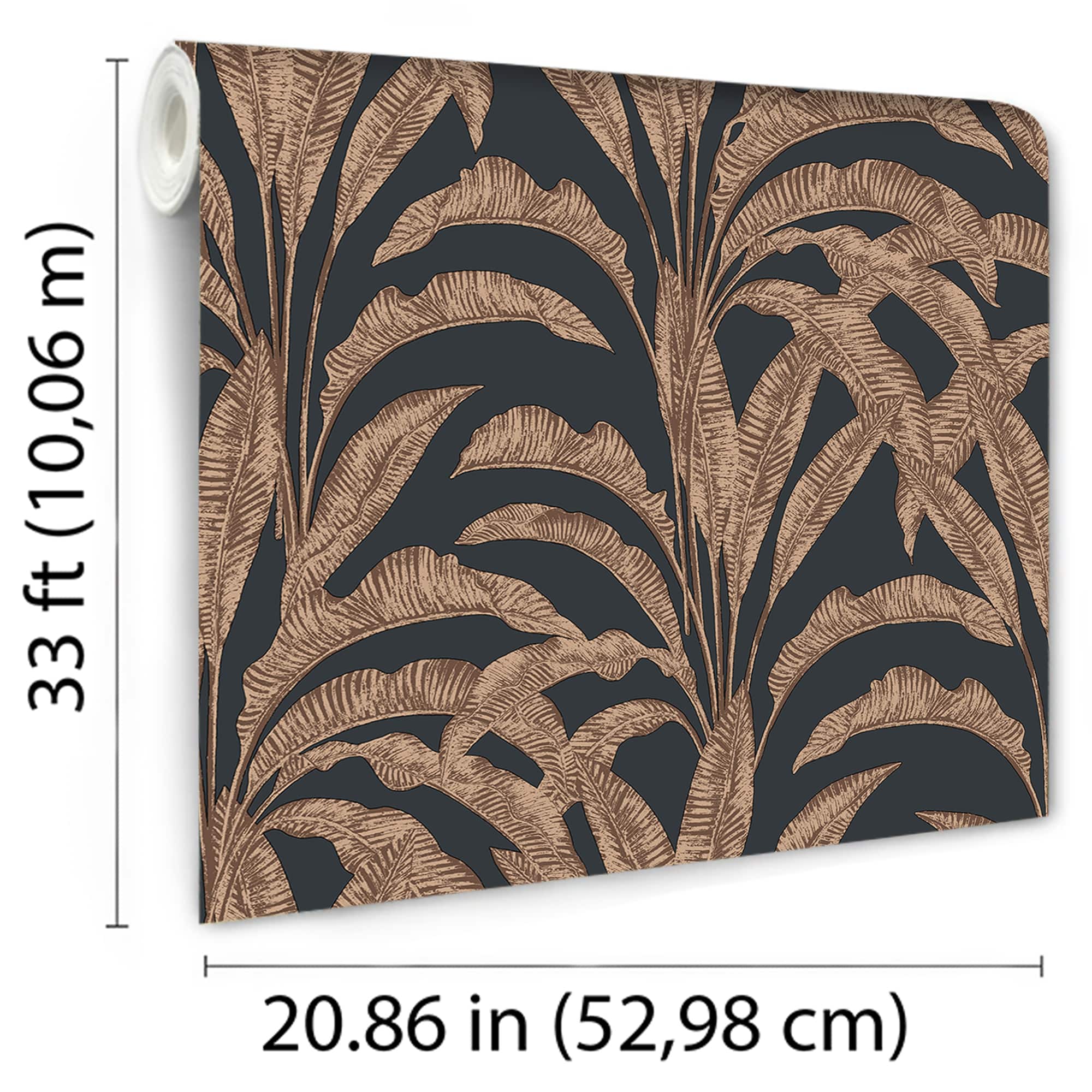 Designs Direct Luxe Tropical Palm Wallpaper