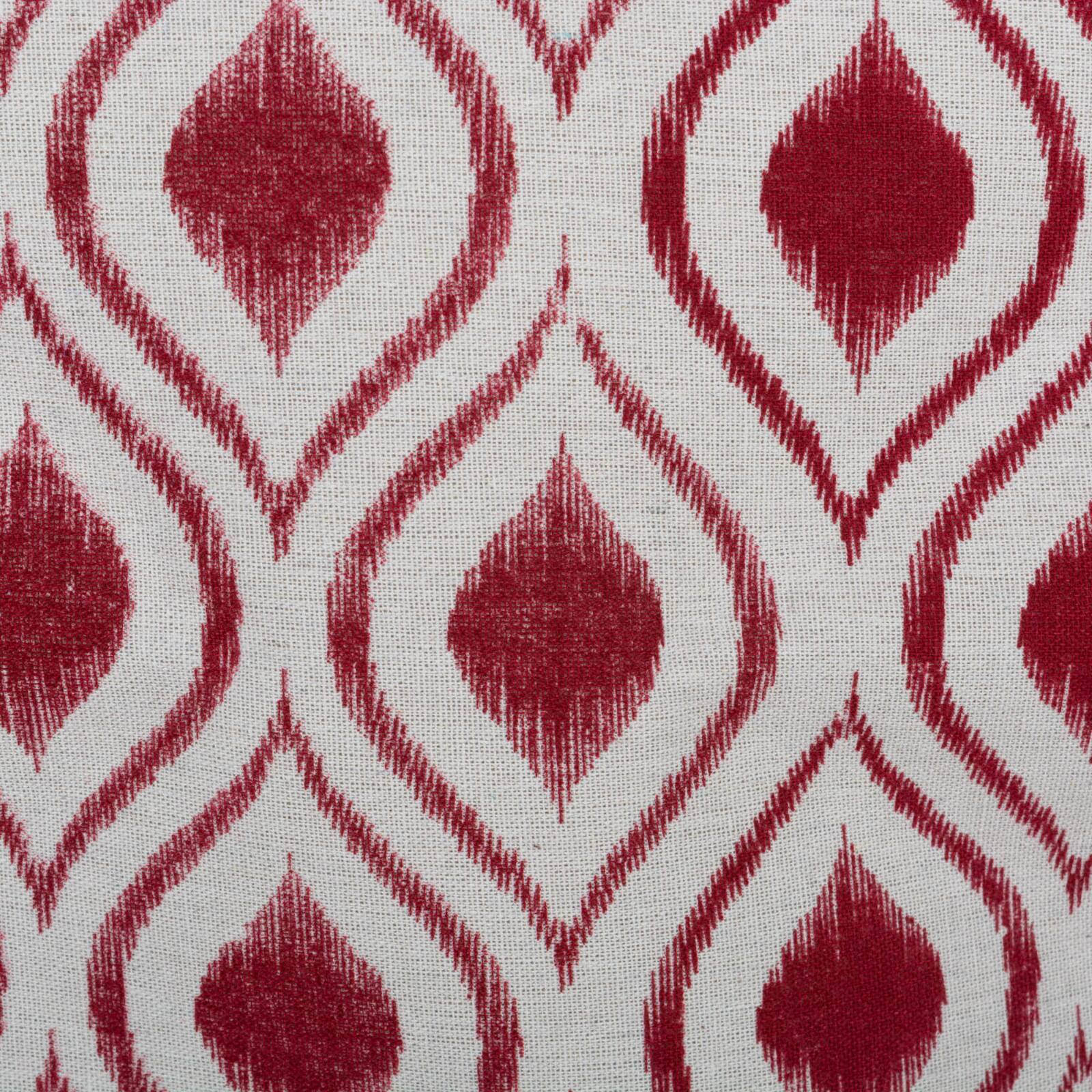 DII® Large Rectangle Ikat Barn Red Polyester Bin
