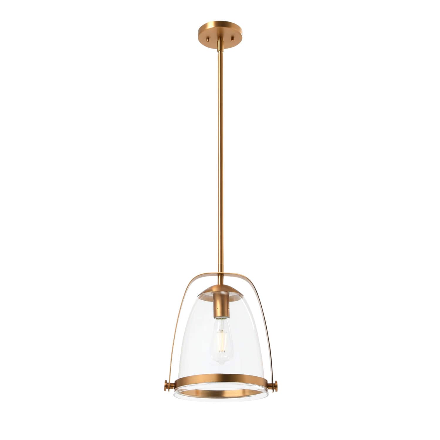Hello Honey® 5.7ft. Metal & Glass Ceiling Light