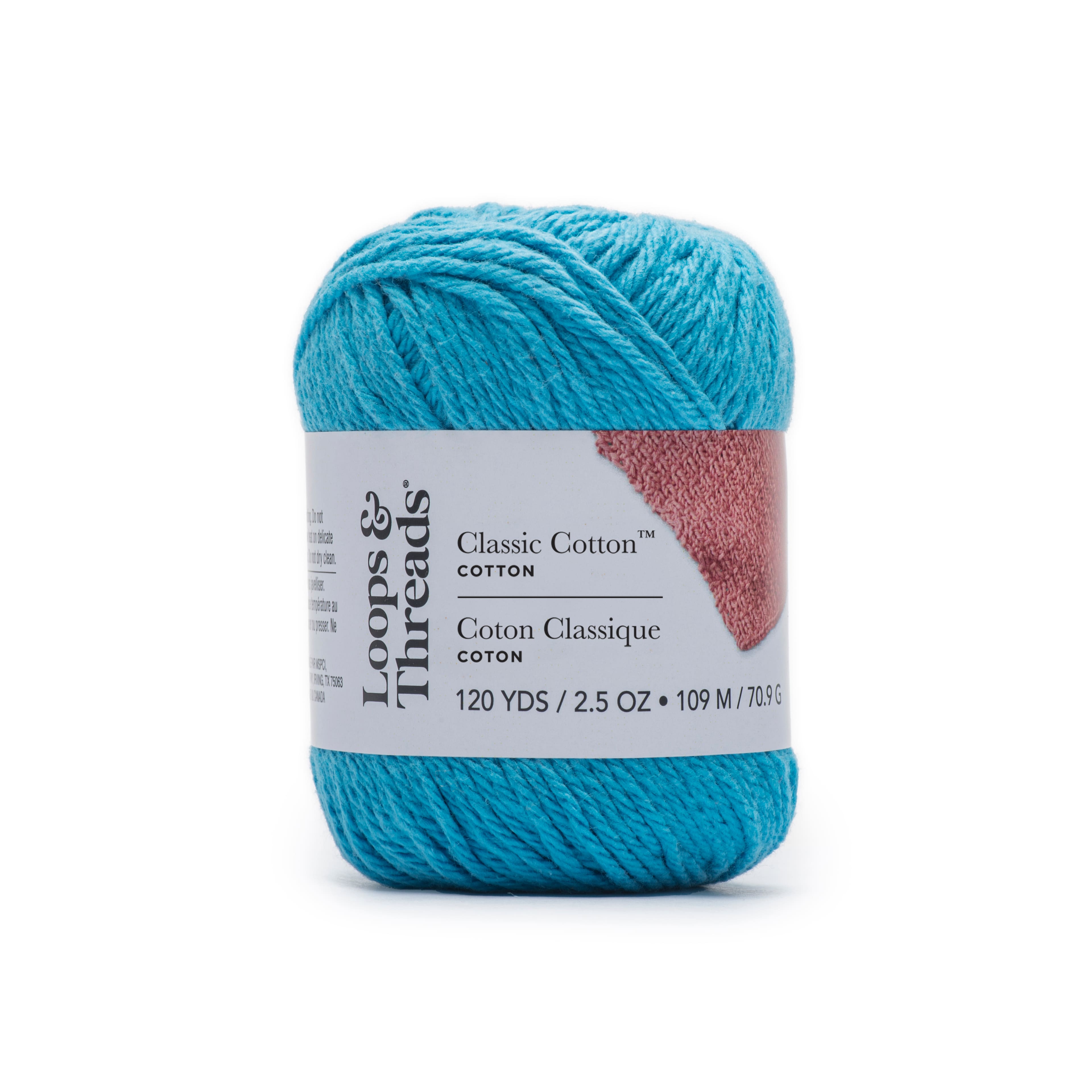 18 Pack: Classic Cotton™ Yarn by Loops & Threads®