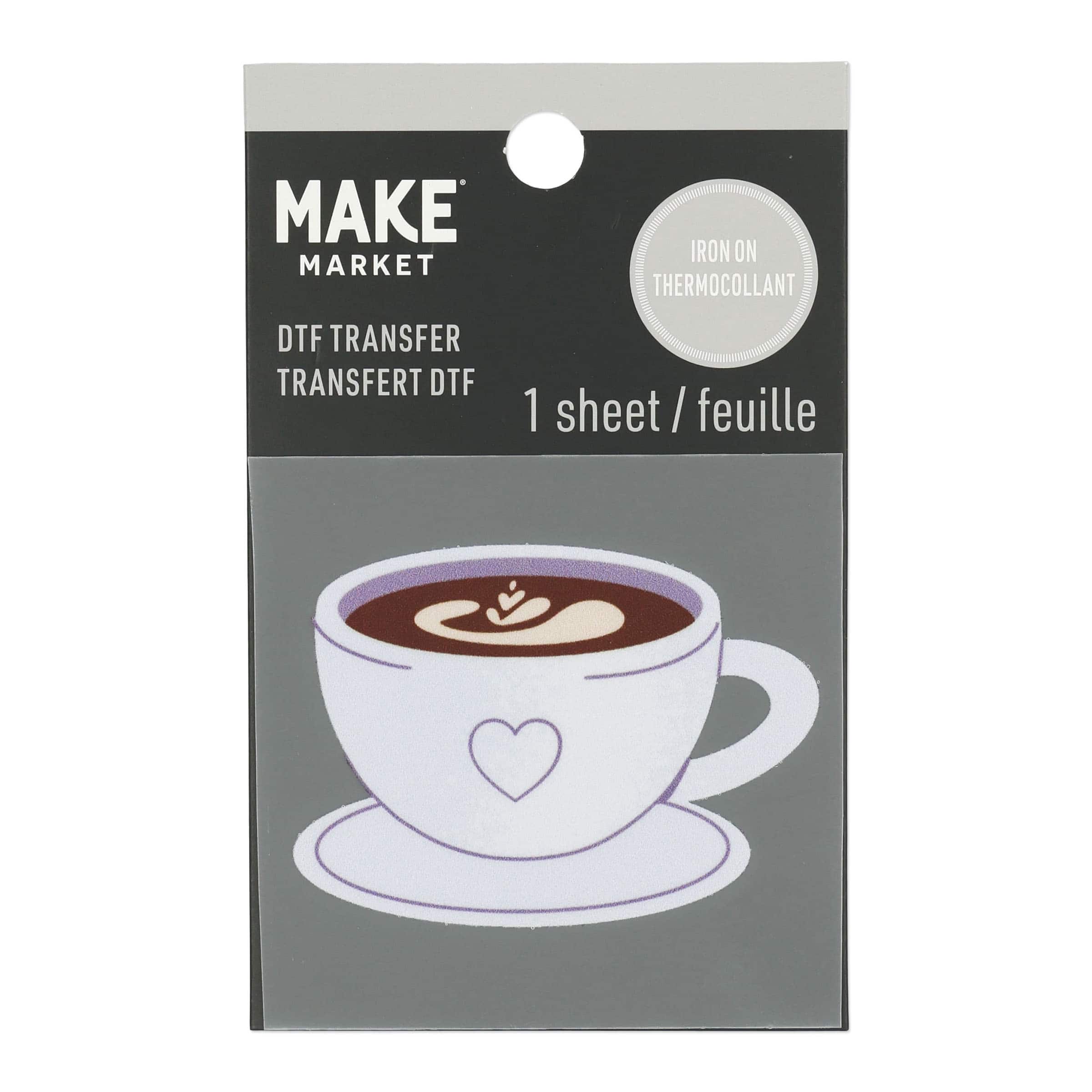 Coffee Direct to Film Transfer by Make Market®