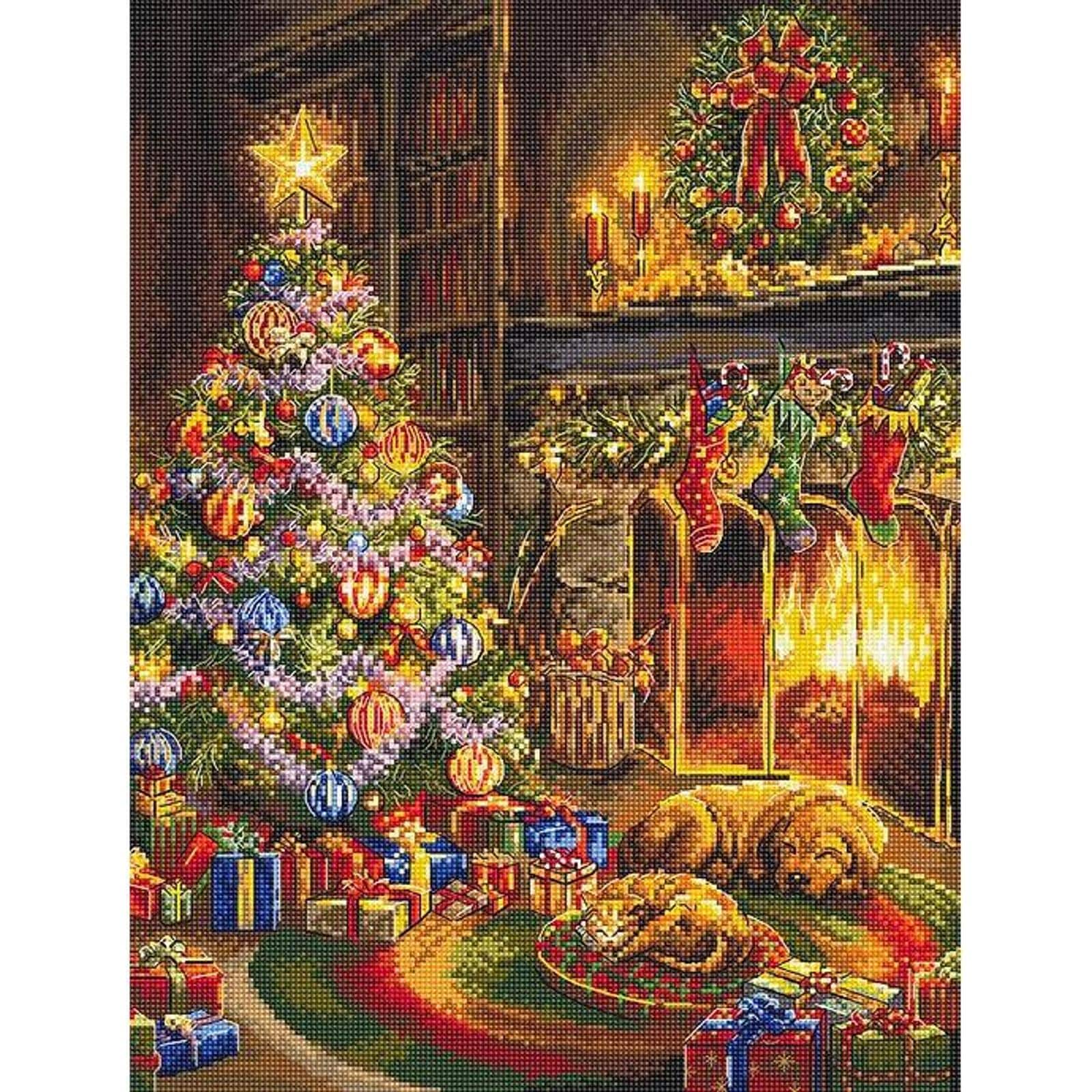 Letistitch Christmas Eve Counted Cross Stitch Kit