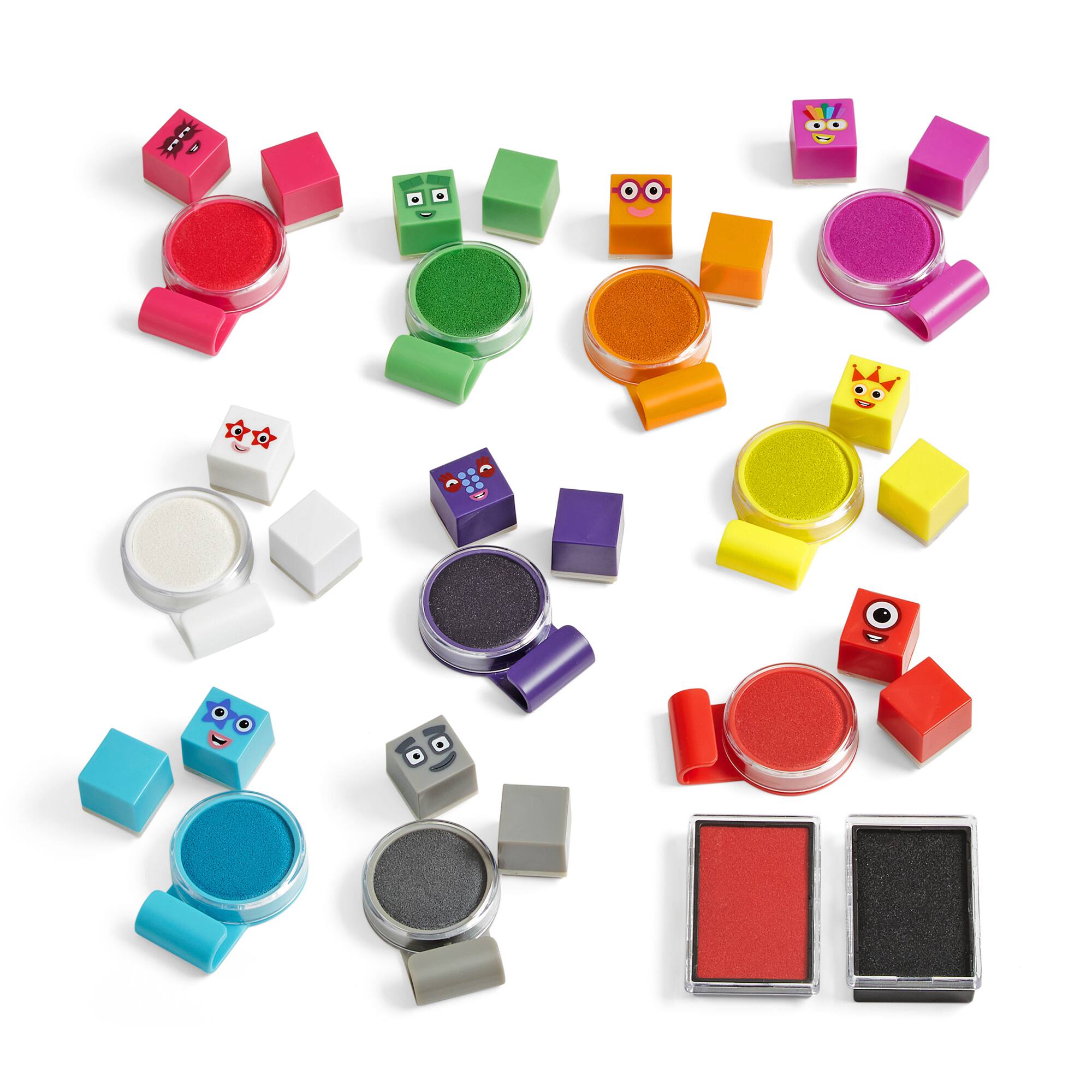 hand2mind® Numberblocks Stampoline Park Stamp Activity Set