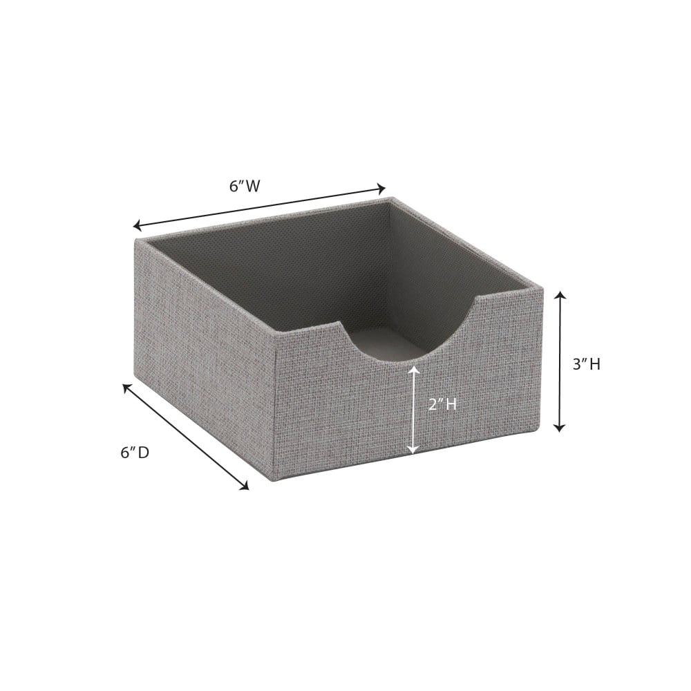 Household Essentials 6" Square Organizer Tray