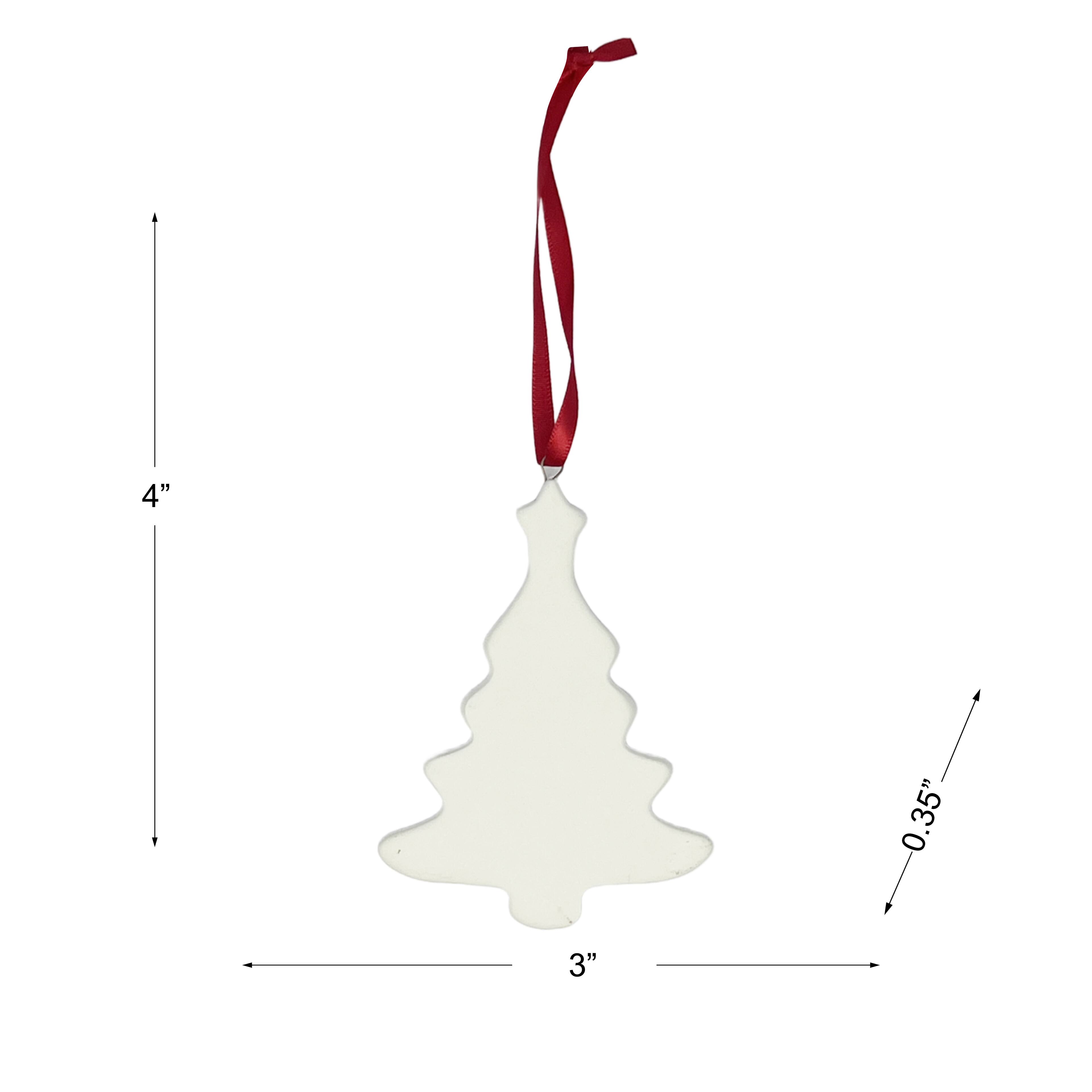 4" Christmas Tree DIY Ceramic Ornament by Make Market®
