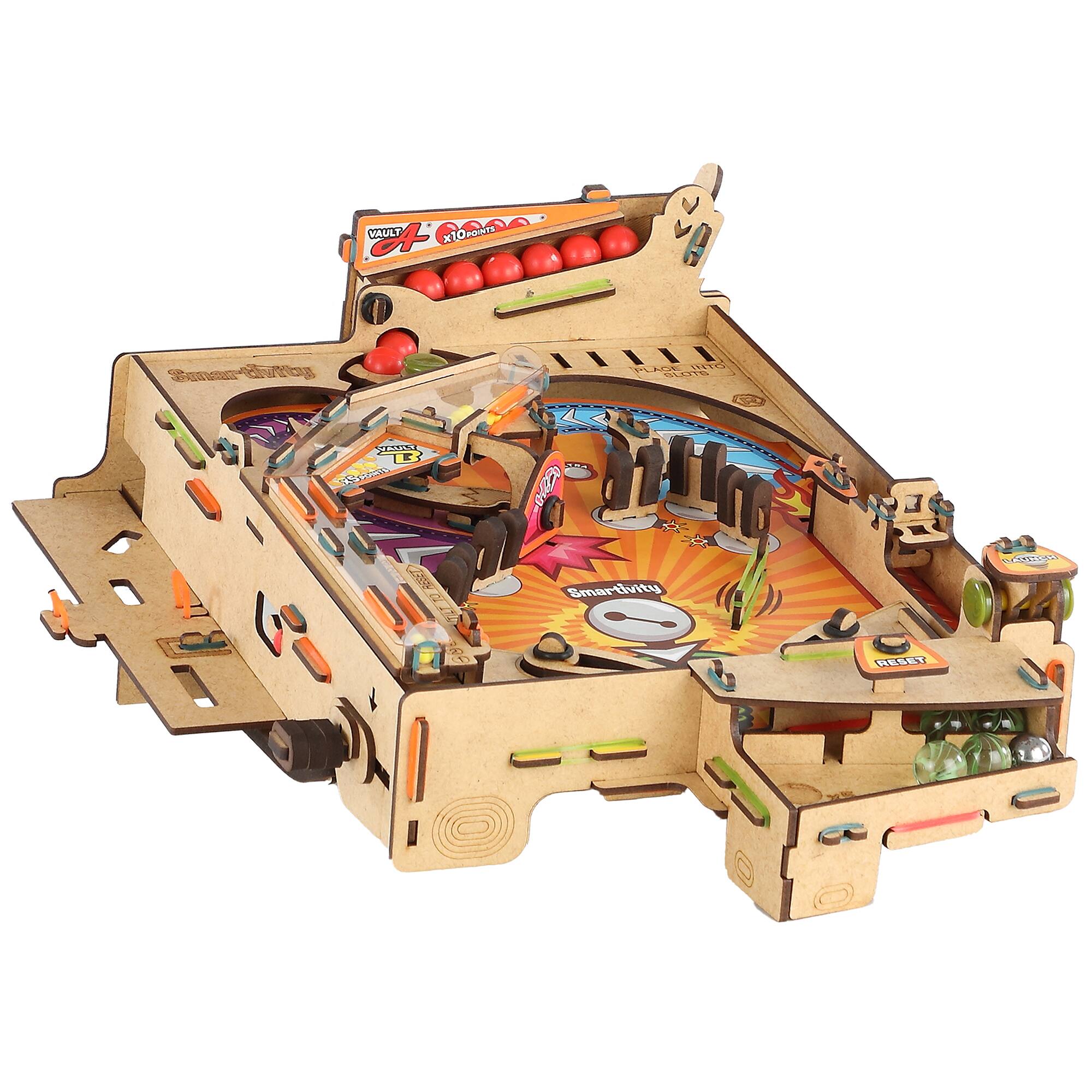 Elenco Smartivity DIY Toy Tabletop Pinball Machine