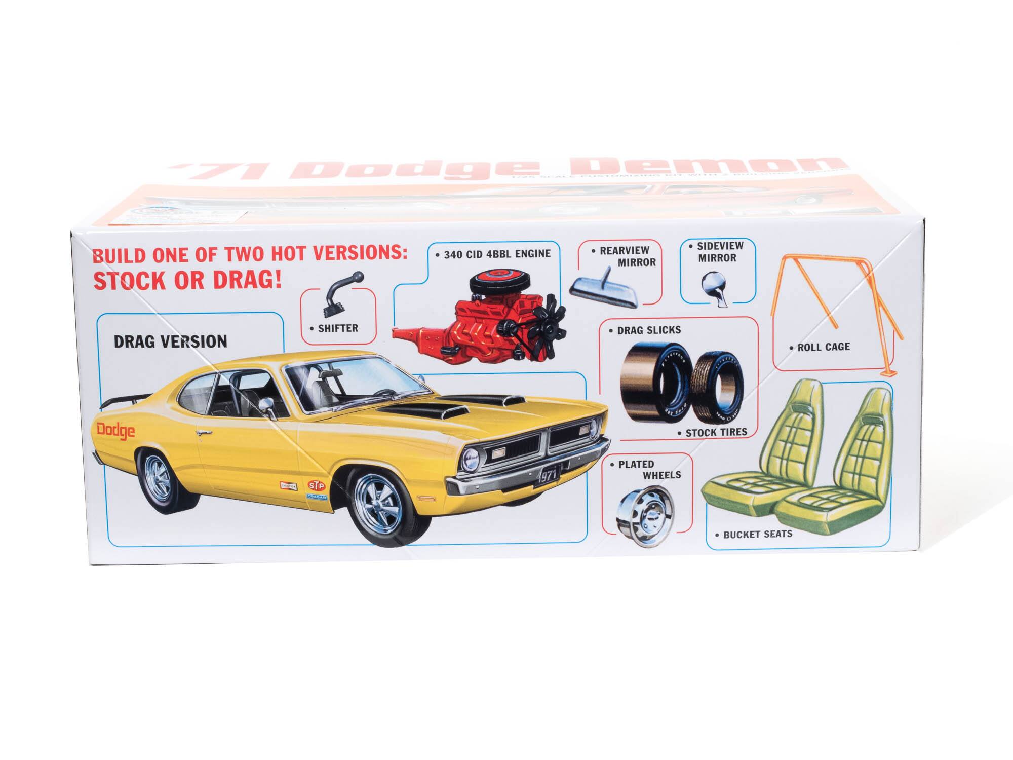 Maquette Dodge Demon 1971 MPC à l'échelle 1:25