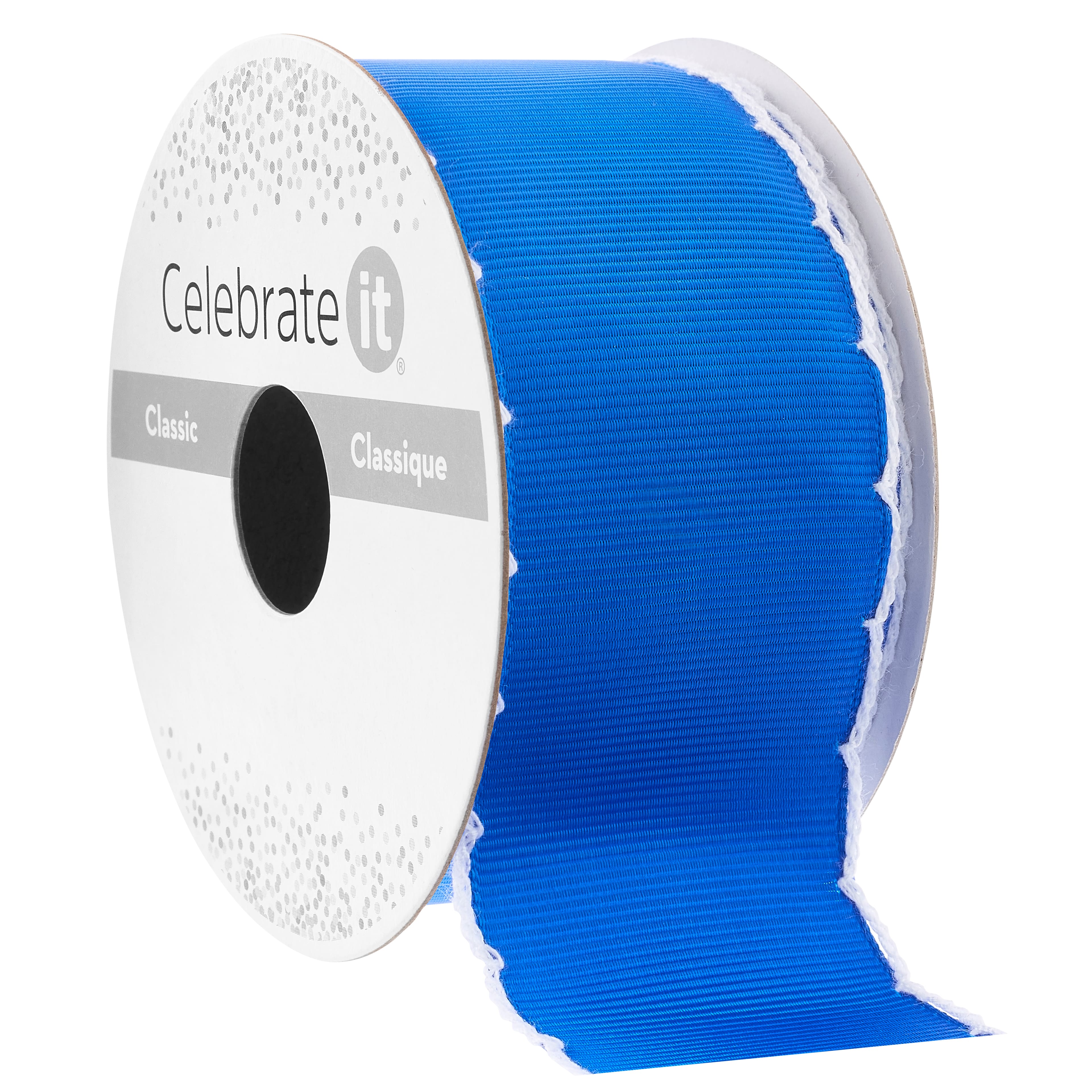 1.5" x 3yd. Grosgrain Stitched Edge Solid Ribbon by Celebrate It™ Classic