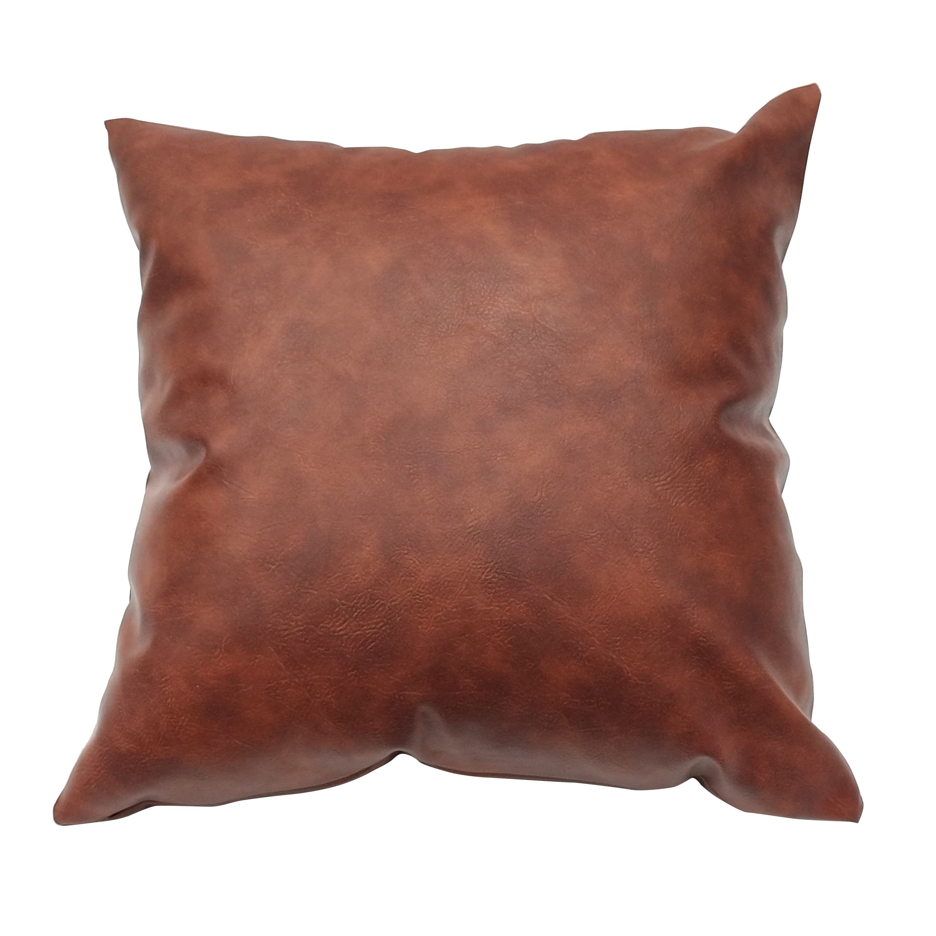 17.5" Faux Leather Pillow by Ashland®
