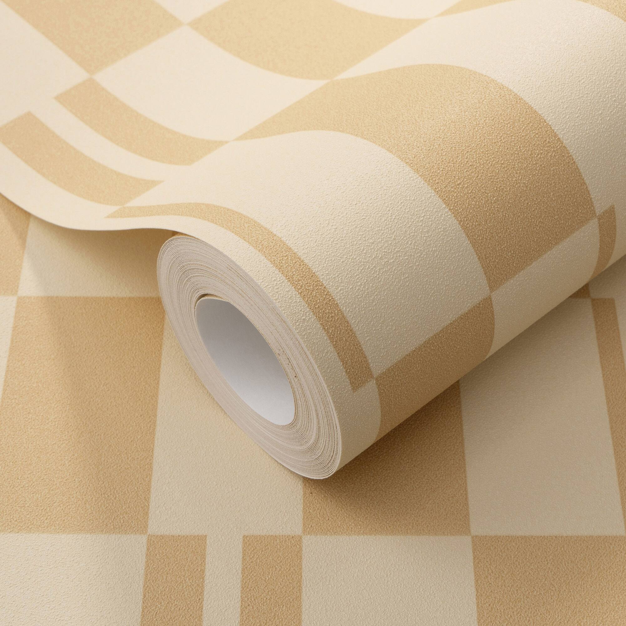Designs Direct Sun Geo Stripe Wallpaper