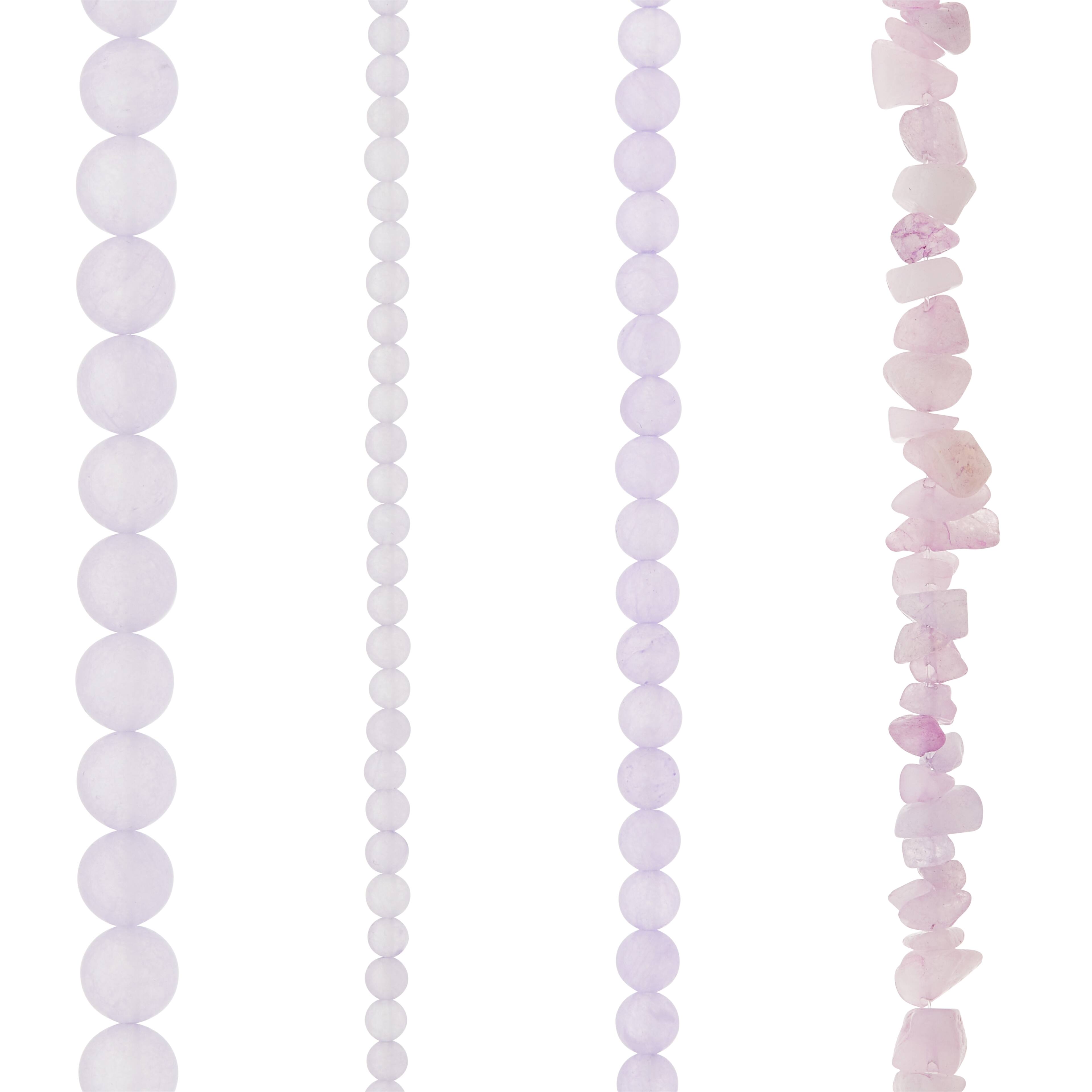 6 Pack: Purple Quartzite Beads Value Pack by Bead Landing™