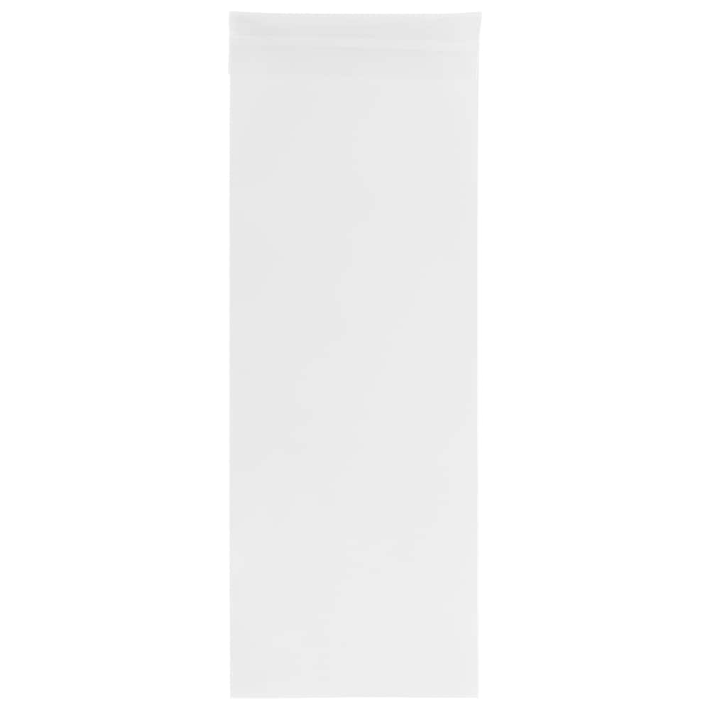 JAM Paper Clear 4.375" x 12.25" Clear No. 12 Policy Cello Sleeve Envelopes, 100ct.