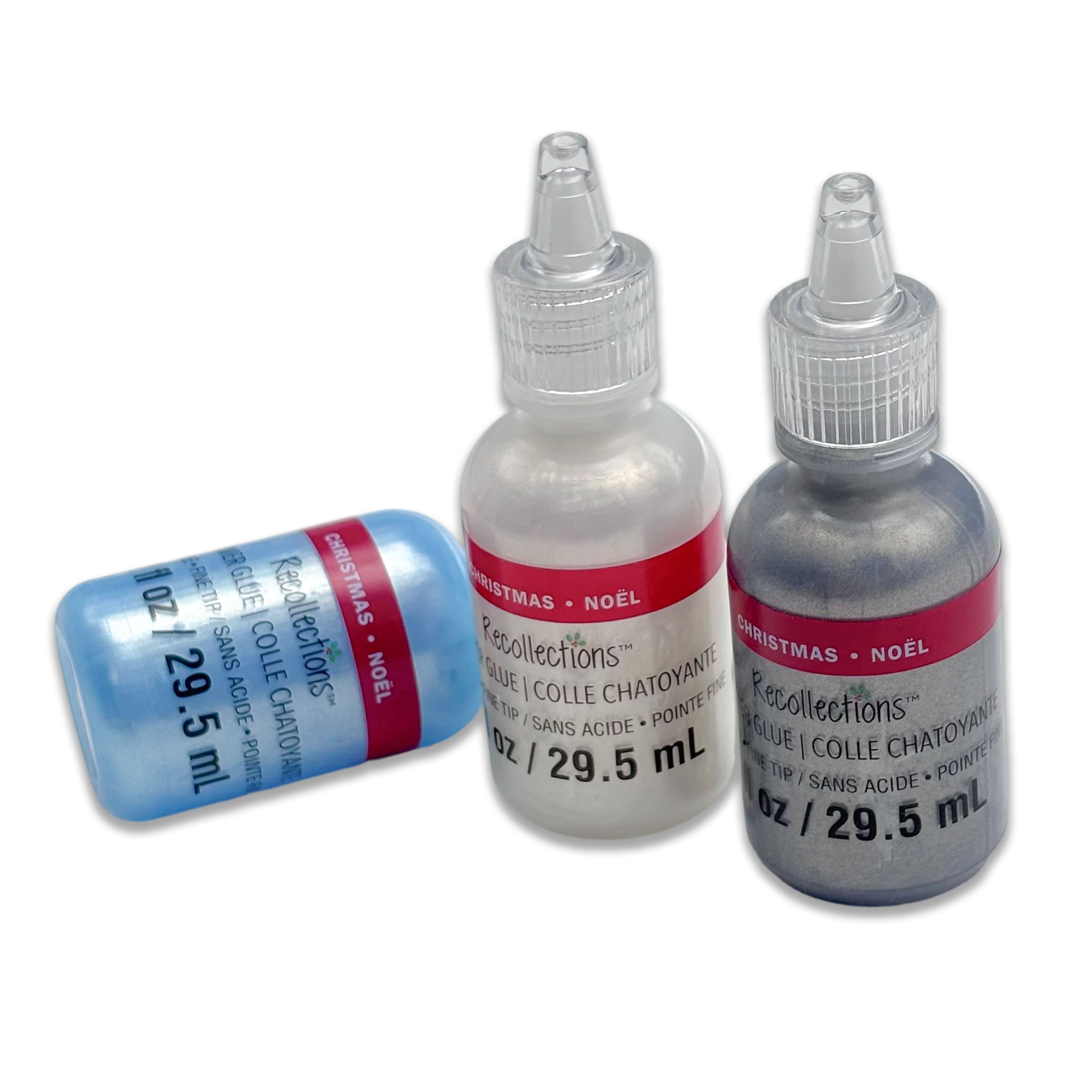 Silver, Blue & White Shimmer Glue Set by Recollections™