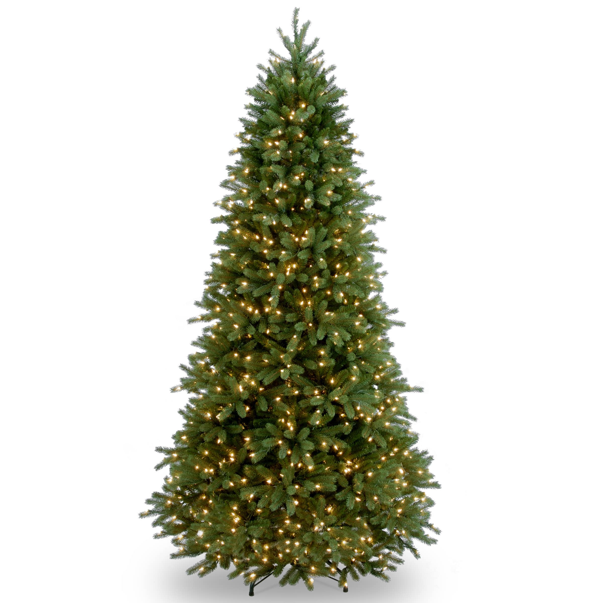 6.5 ft. Pre-Lit Jersey Fraser Fir Slim Artificial Christmas Tree, Clear Lights