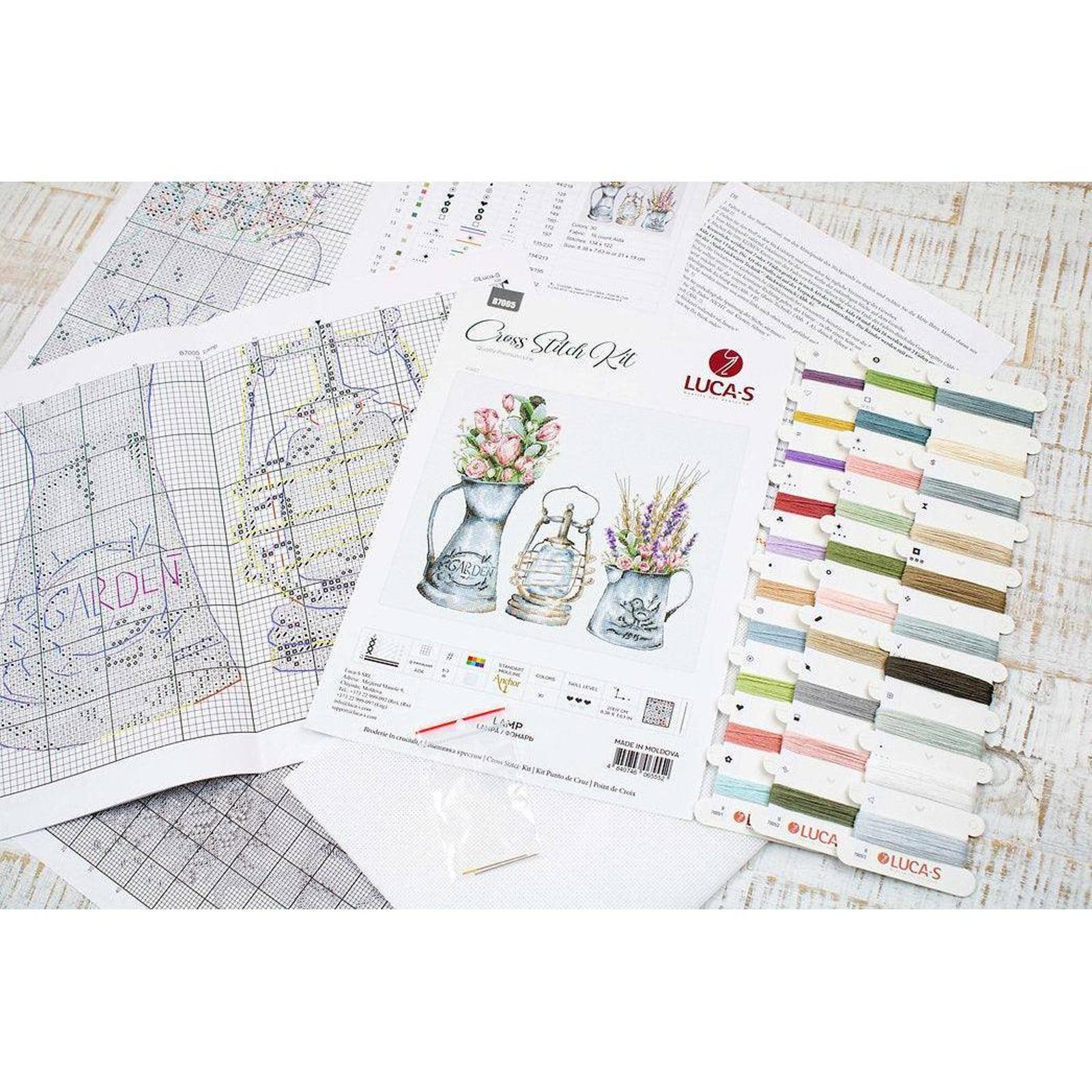 Luca-s Lamp Counted Cross Stitch Kit
