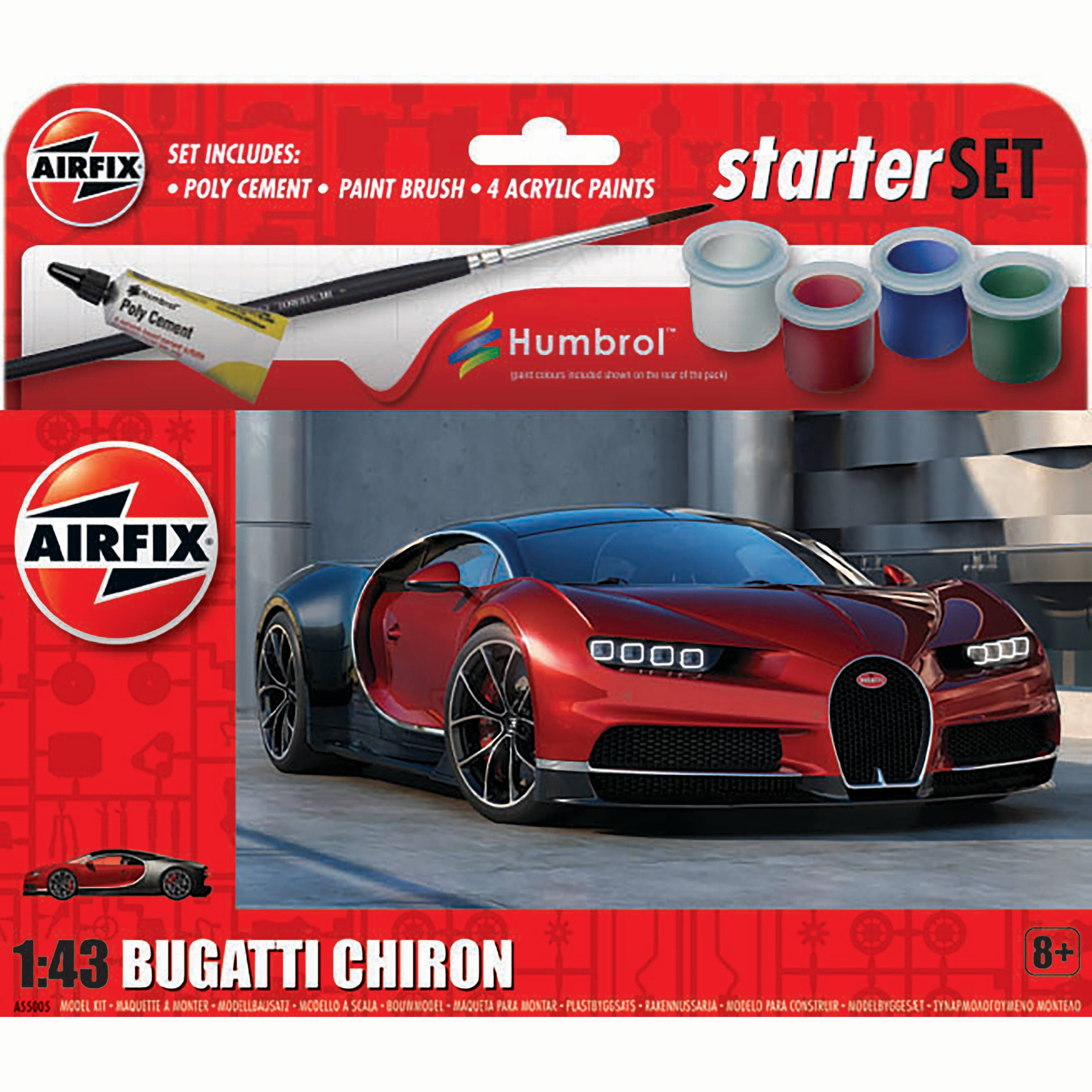 Airfix® Bugatti Chiron Starter Set