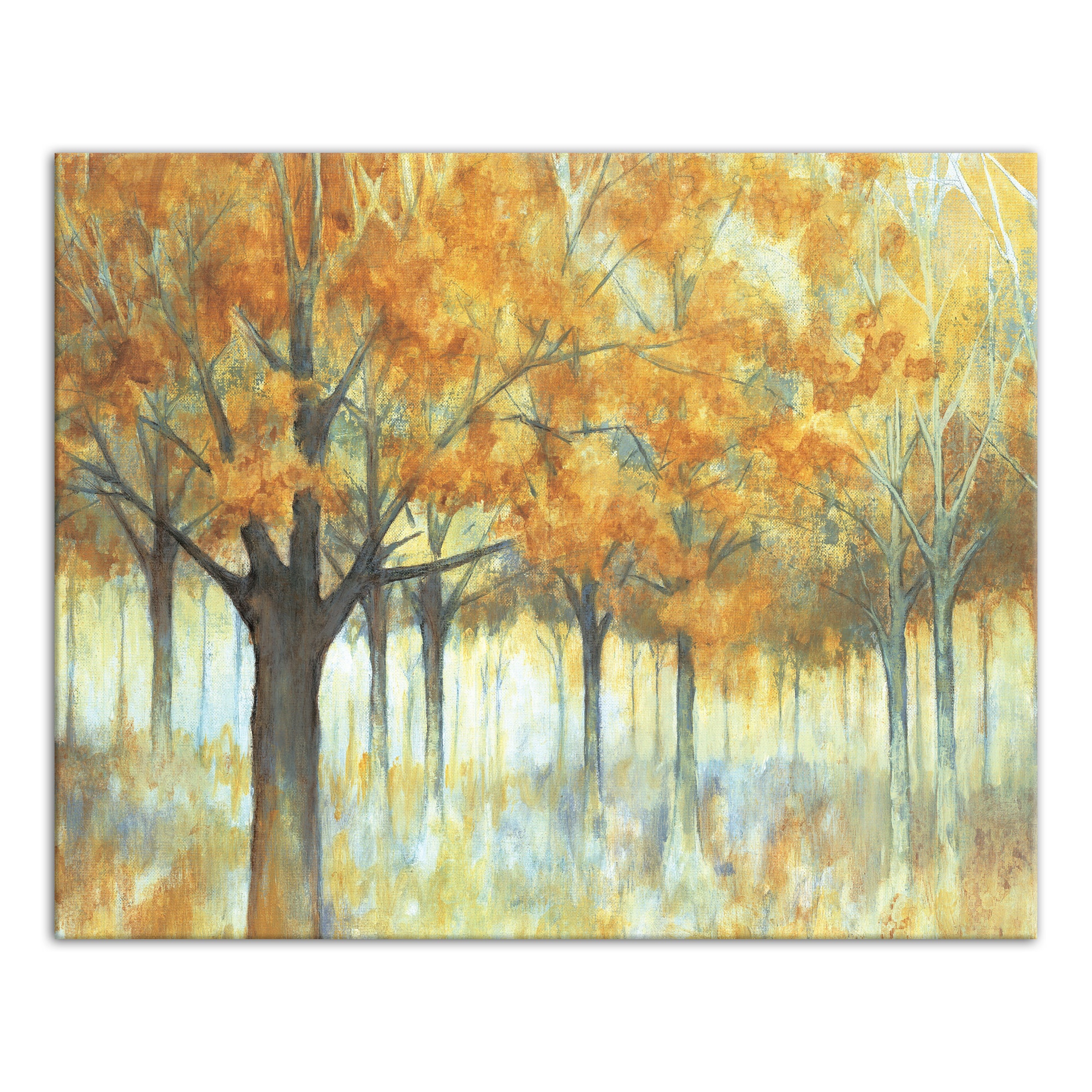Yellow Tree Forest 20" x 16" Canvas Wall Art