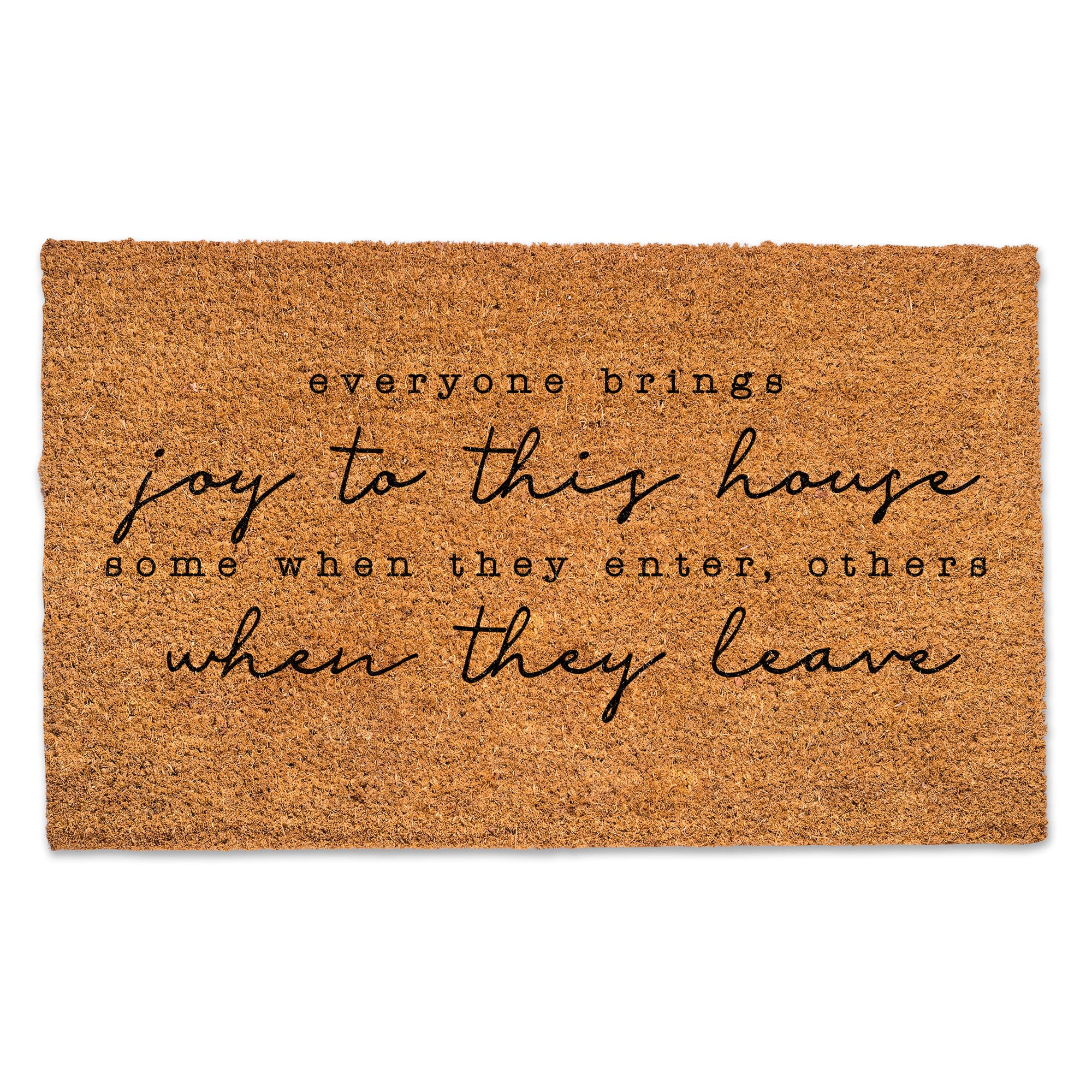 Joy to This House Doormat