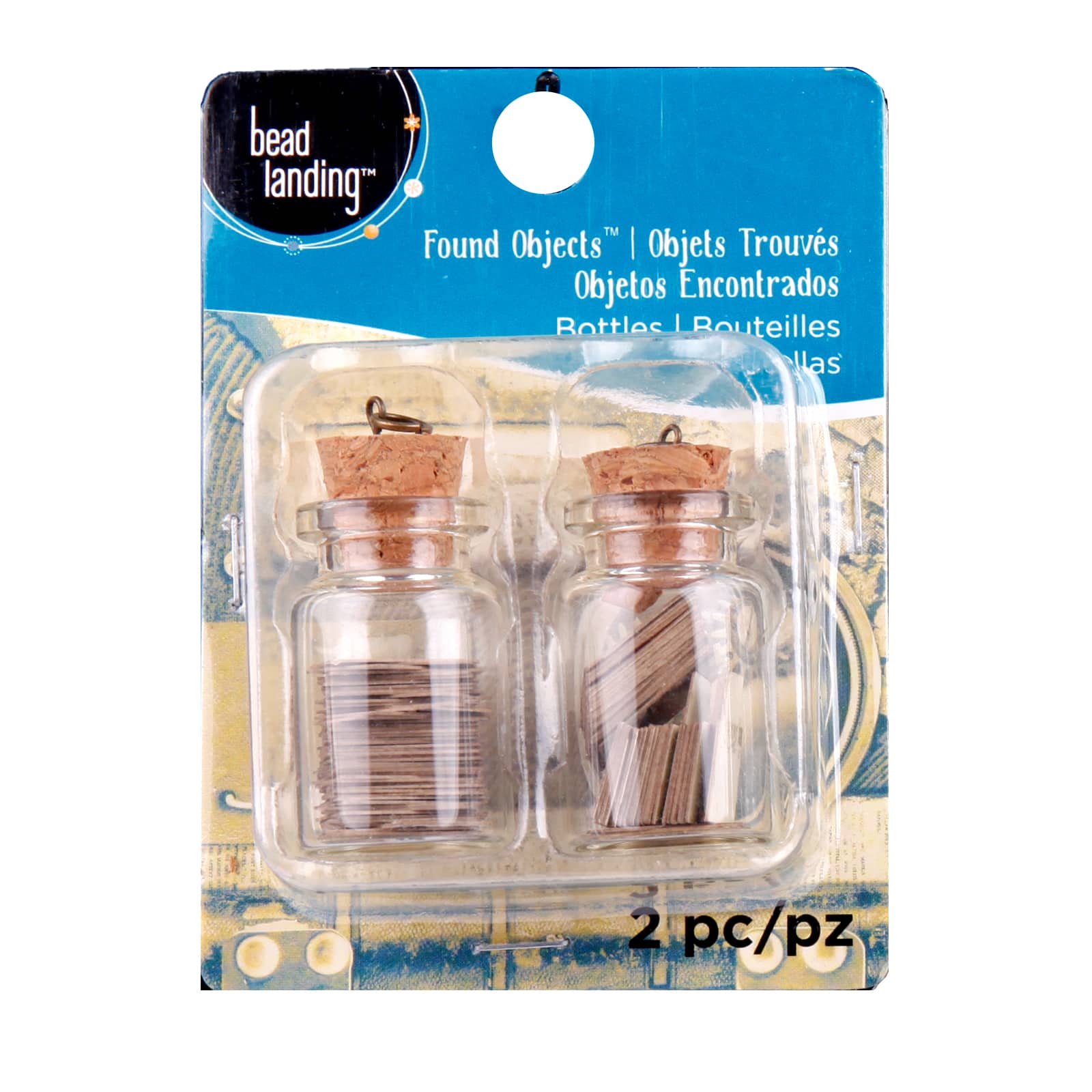 Found Objects Clear Glass Bottles by Bead Landing™