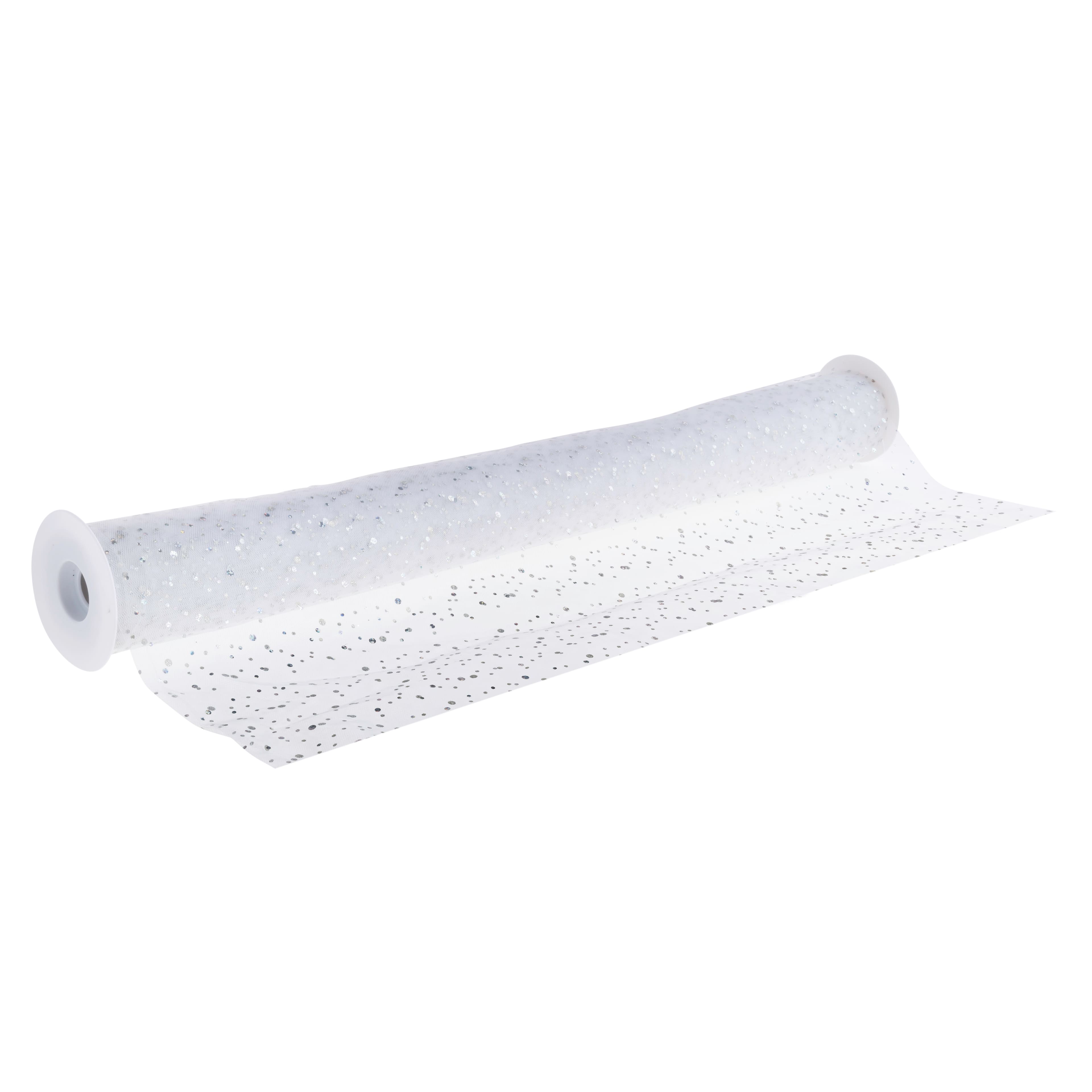 6 Pack: 54" x 9yd. Holographic Foil Dot Tulle by Celebrate It™