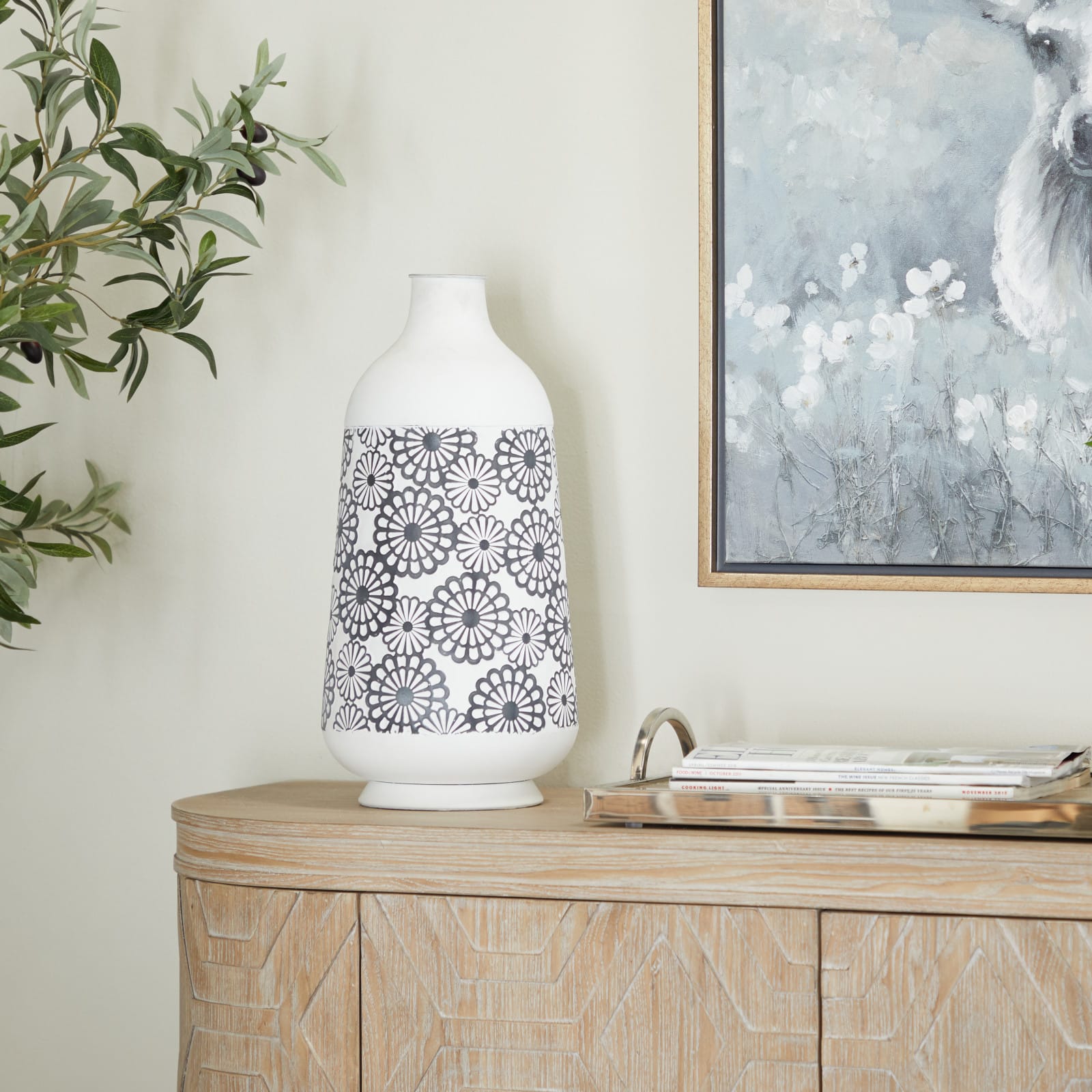 Iron French Country Vase