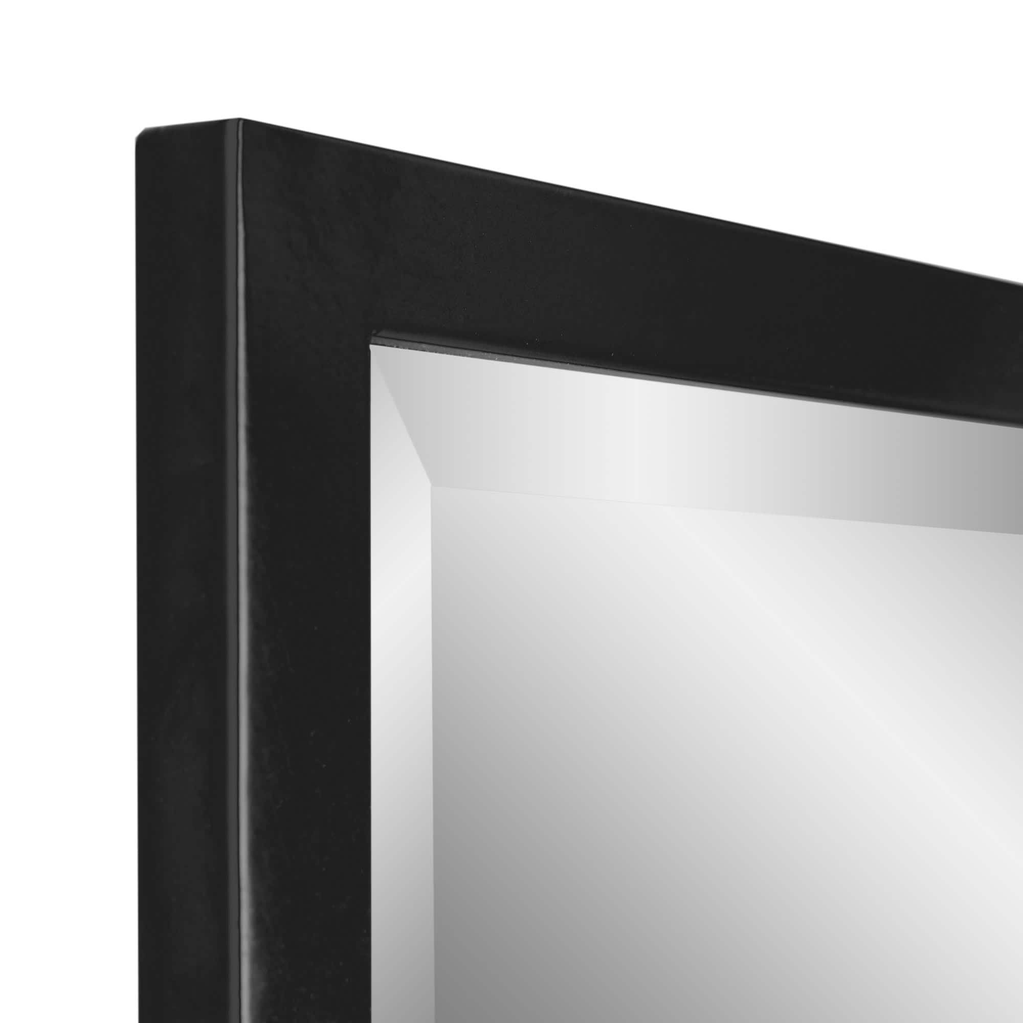 Head West Metal Framed Beveled Edge Rectangular Vanity Wall Mirror