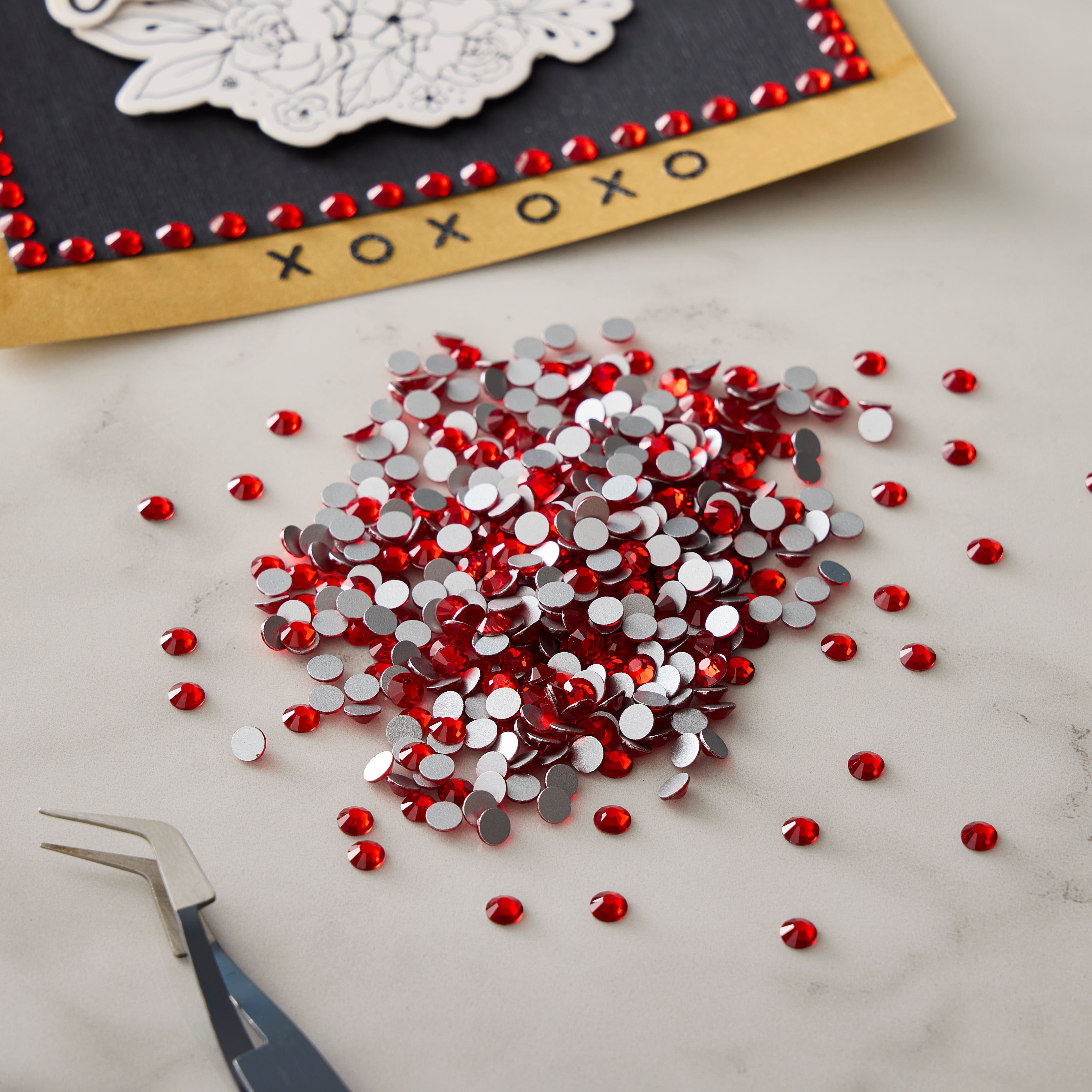 12 Pack: SS20 Glass Flatback Rhinestones by Bead Landing™