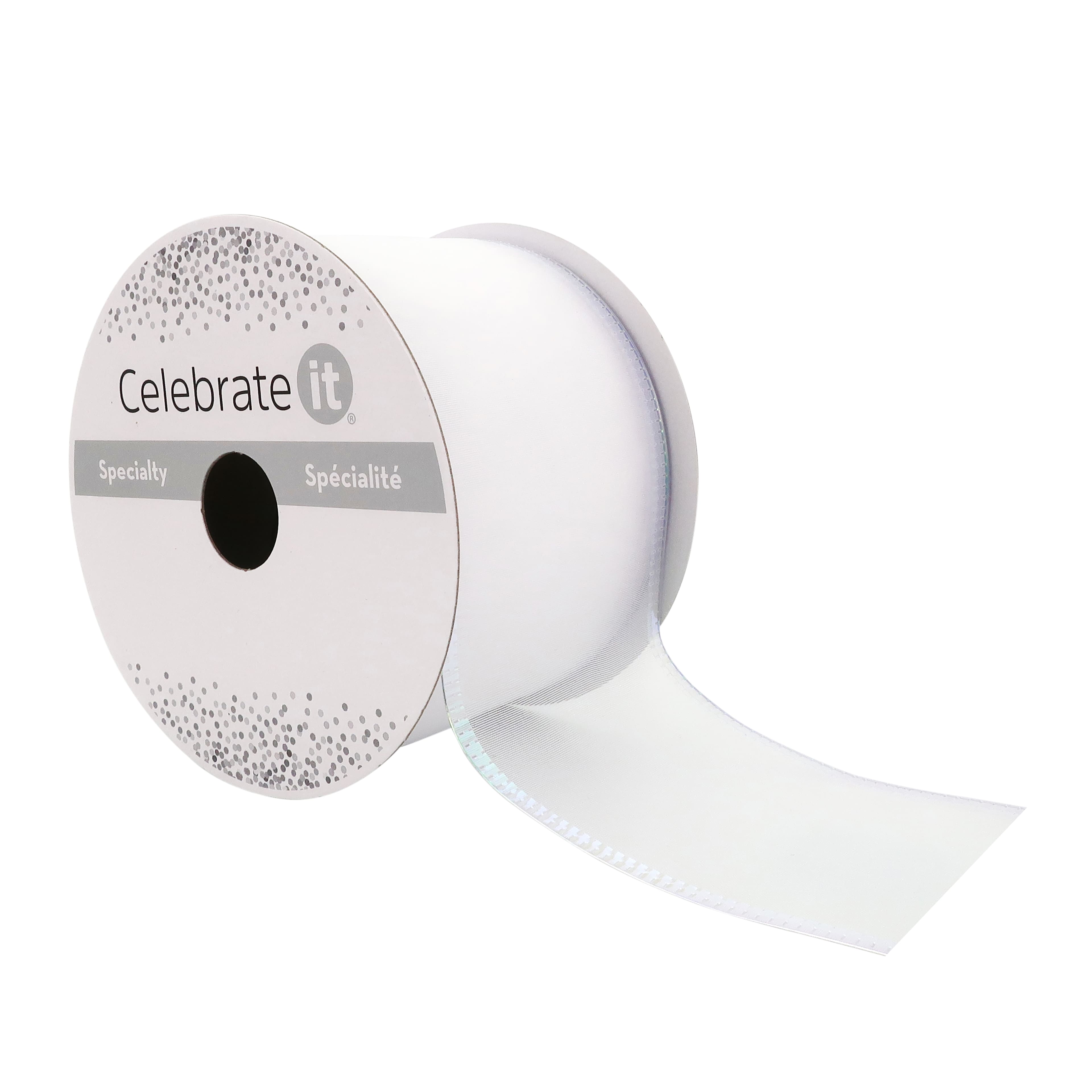 12 Pack: 2.5" x 10yd. Sheer Wired Ribbon by Celebrate It® Specialty