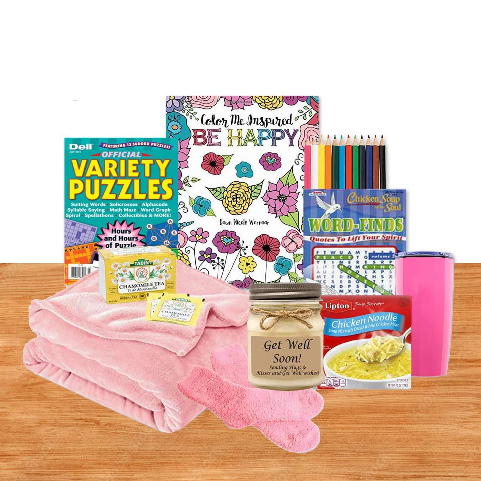 Don't Worry Be Happy Get Well Gift Set