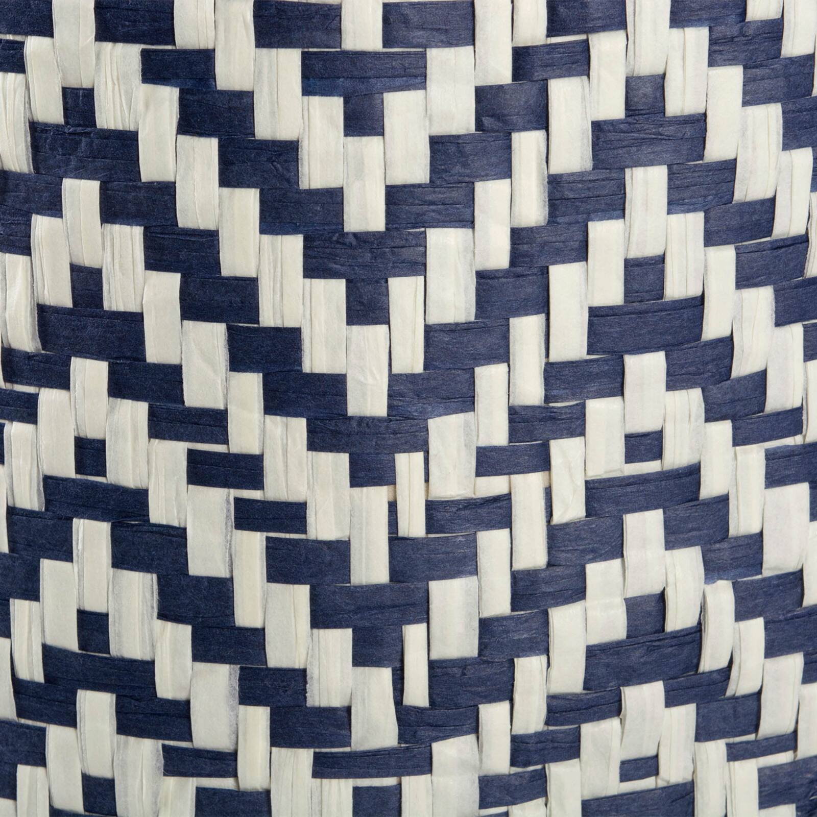 DII® Small Nautical Blue Chevron Rectangular Paper Bin