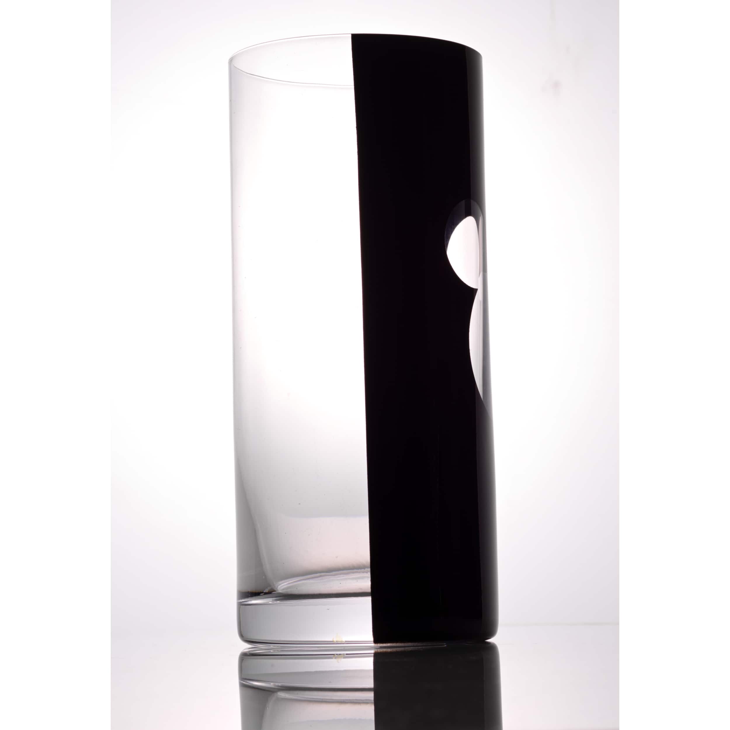 JoyJolt® Disney® 17oz. Luxury Mickey Mouse Crystal Highball Glass, 2ct.