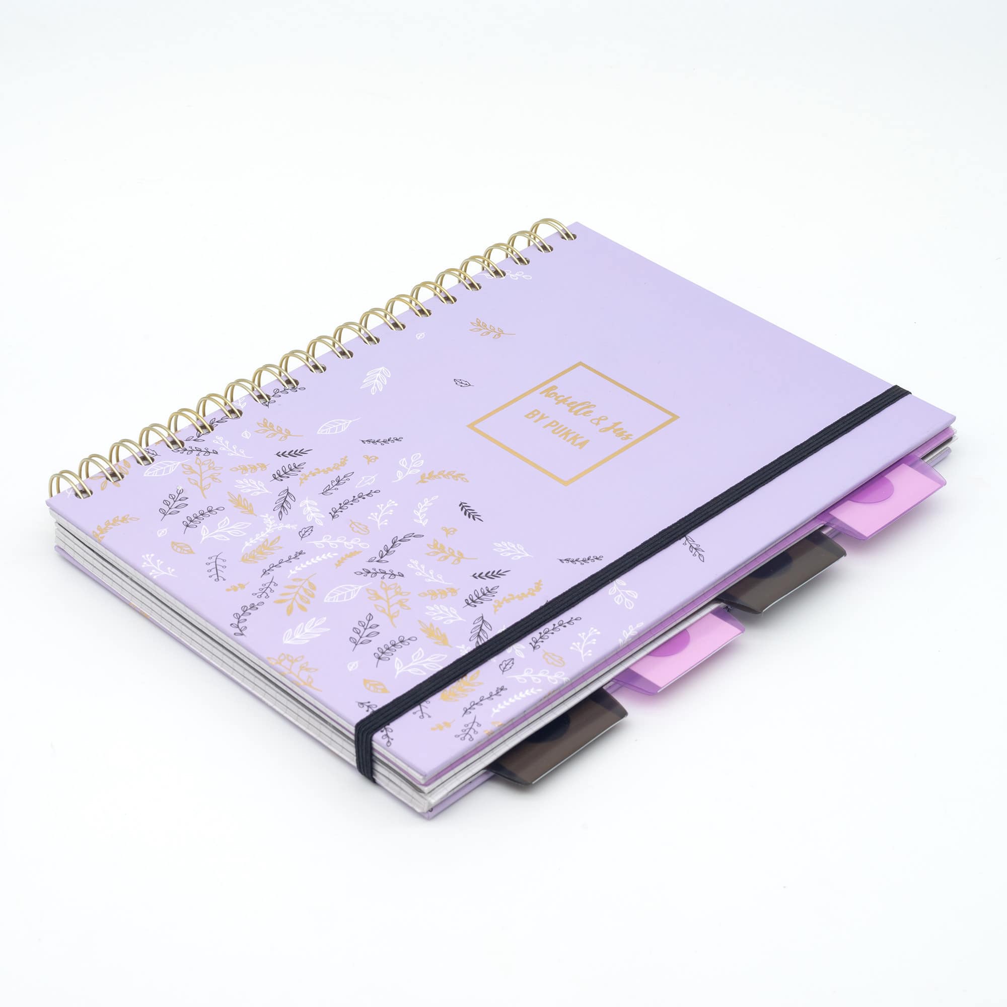 Pukka Pads Purple B5 Rochelle & Jess Squared Project Books, 3ct.