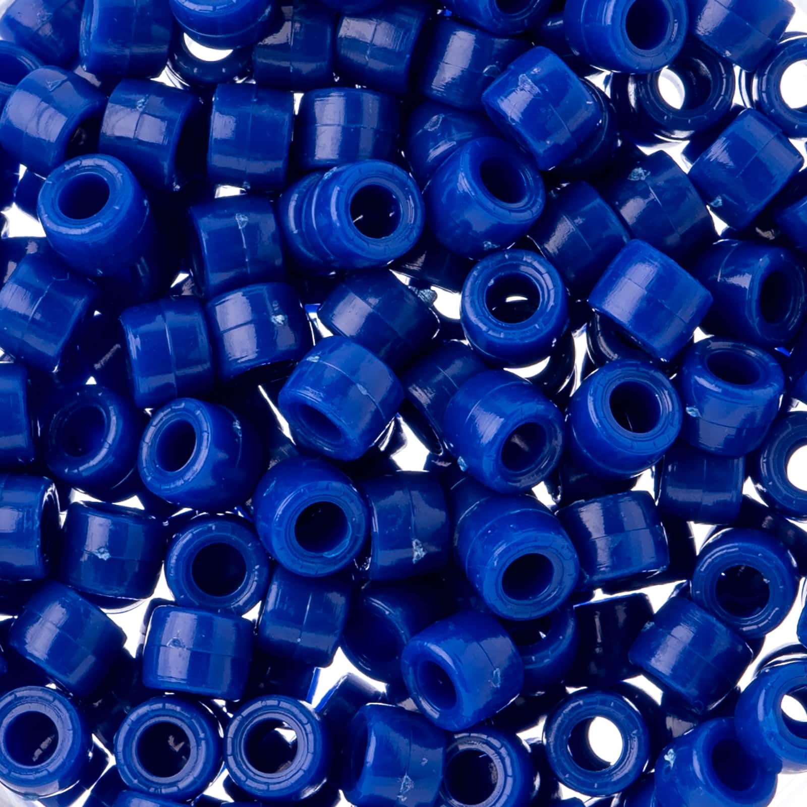 John Bead 6mm Opaque Plastic Mini Pony Beads, 1,000ct.