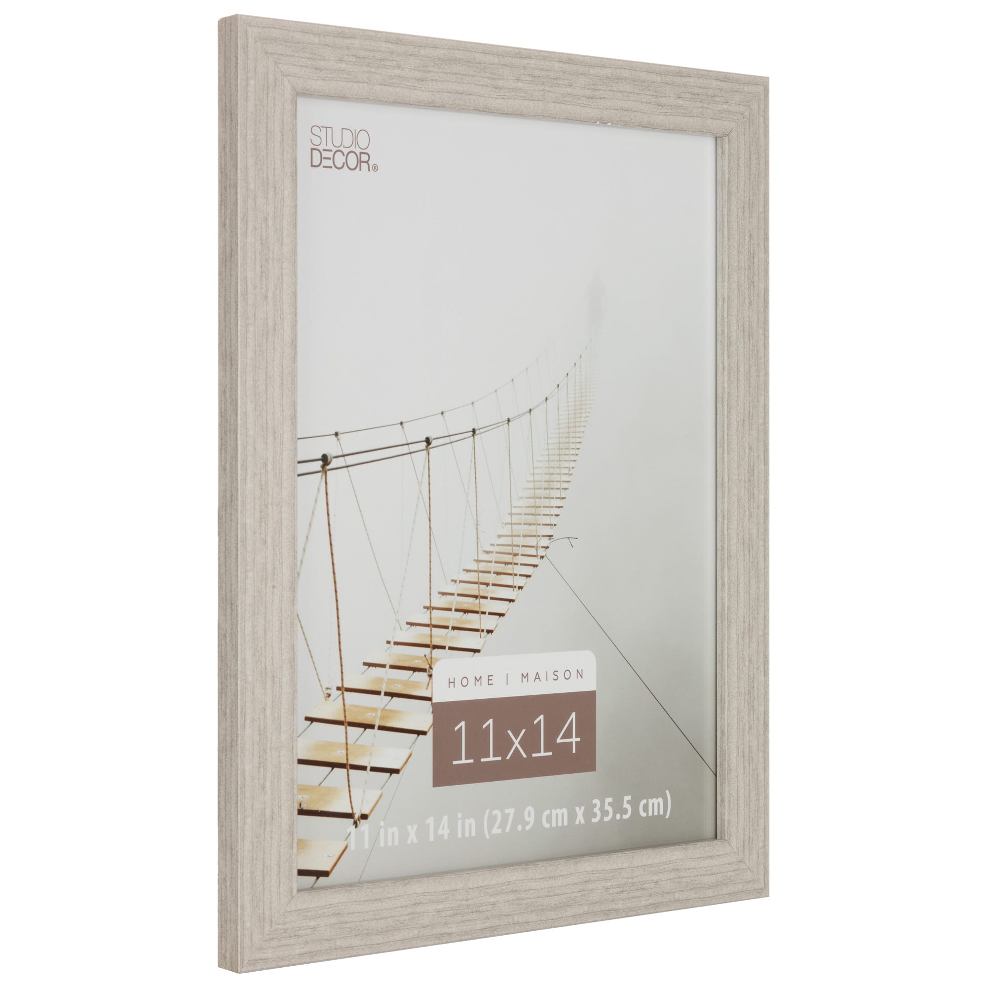 Home Light Gray Flat Frame by Studio Décor
