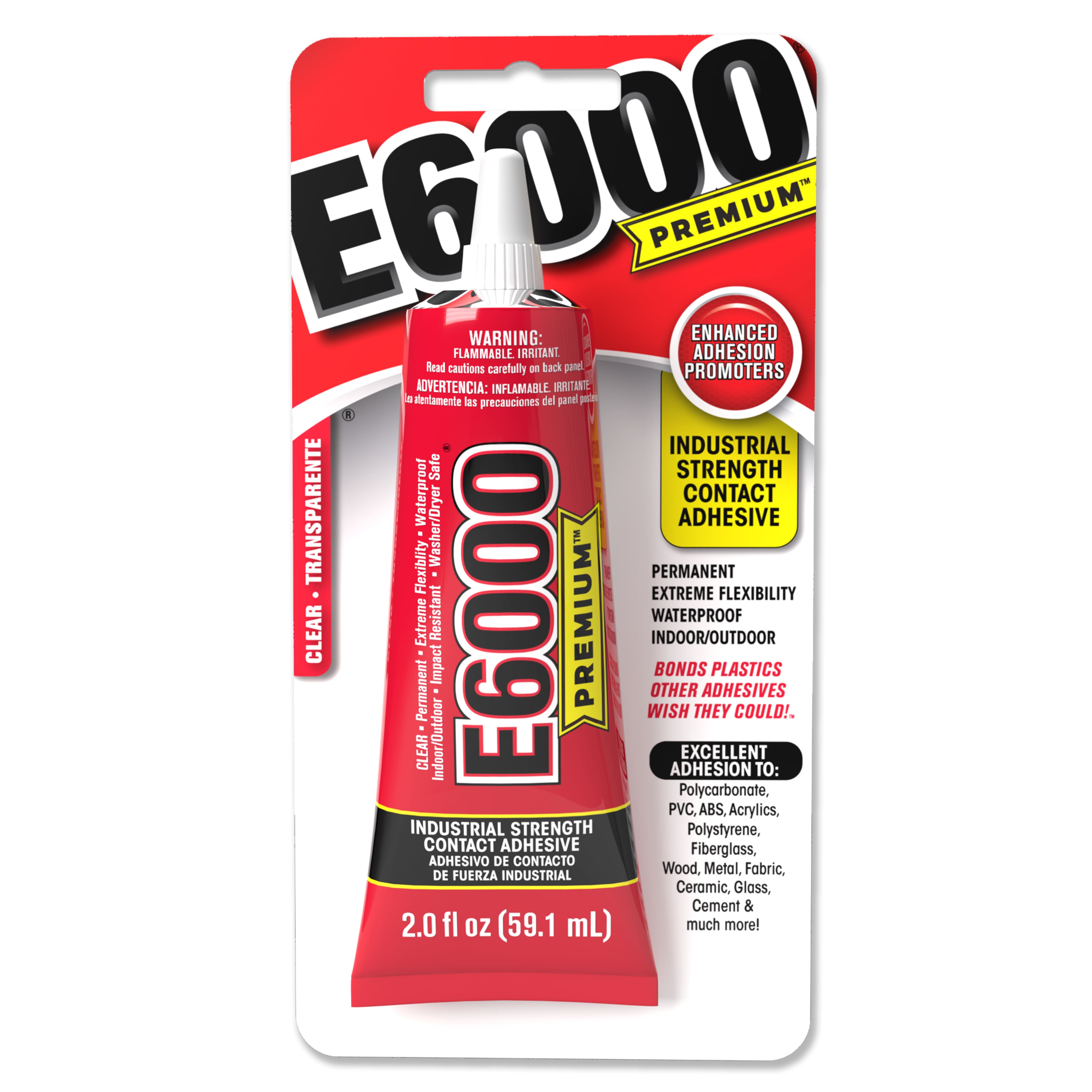Adhésif de contact Premium de E6000, 59,1 ml
