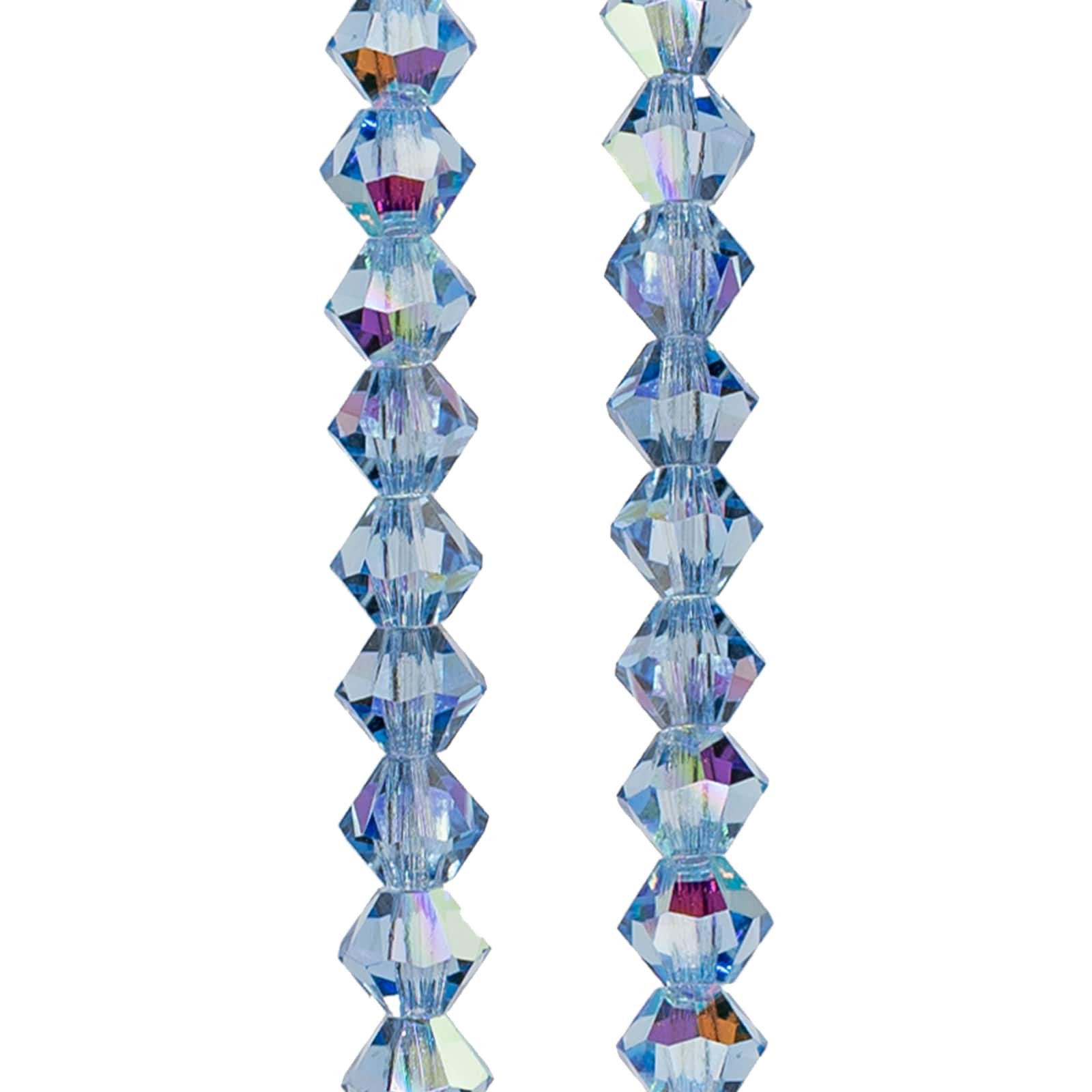 12 Pack: Preciosa® Czech Crystal Bicone Beads, 4mm by Bead Landing™