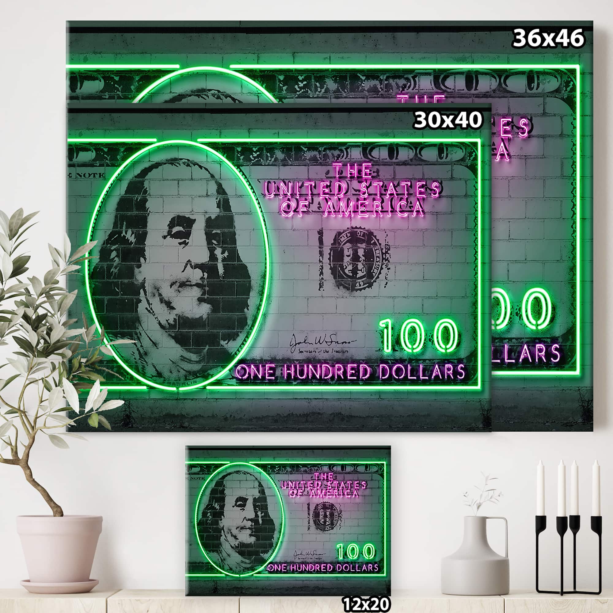 Designart - 100 dollars