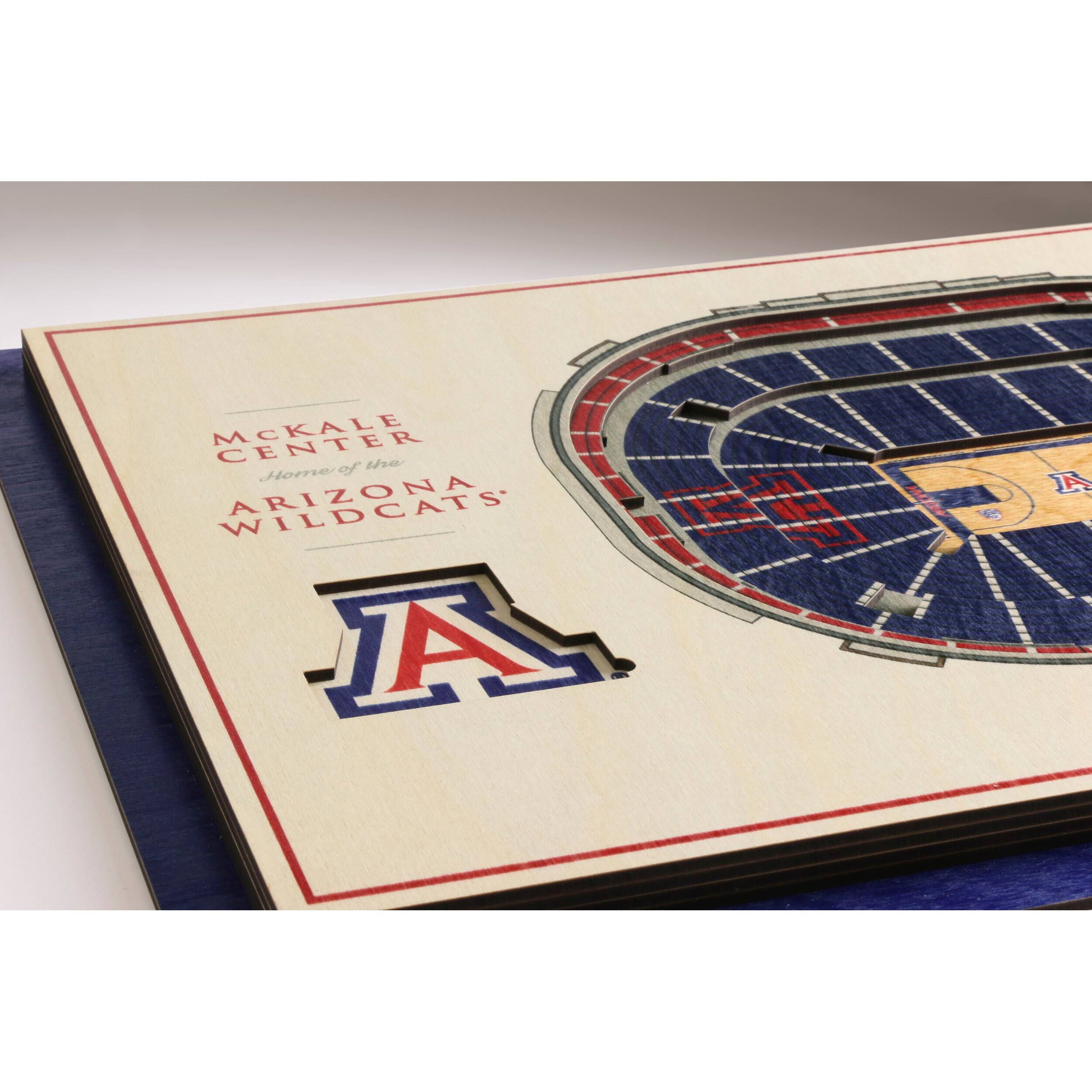 NCAA 5-Layer StadiumView Wall Art