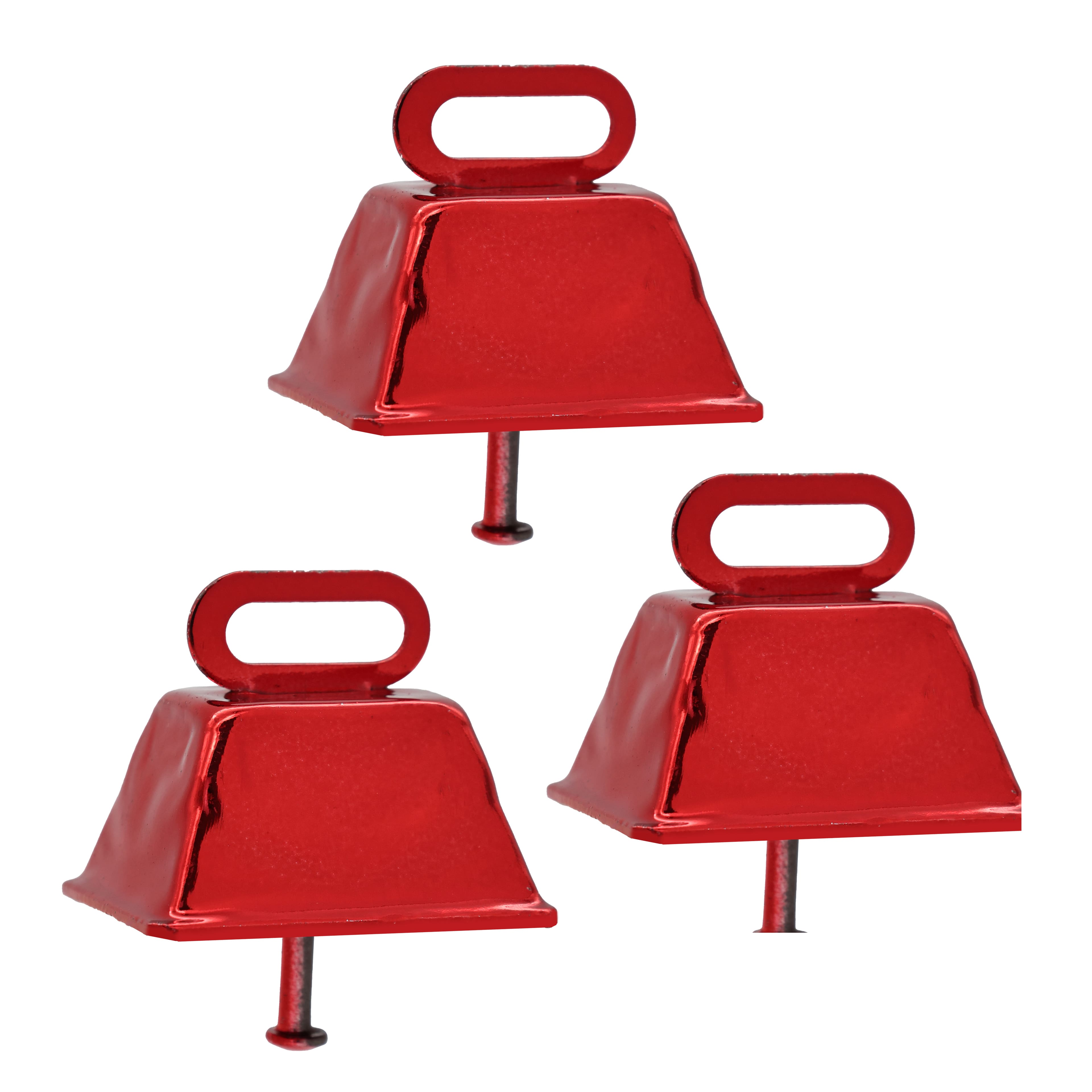 1" Cow Bell Homecoming Embellishments