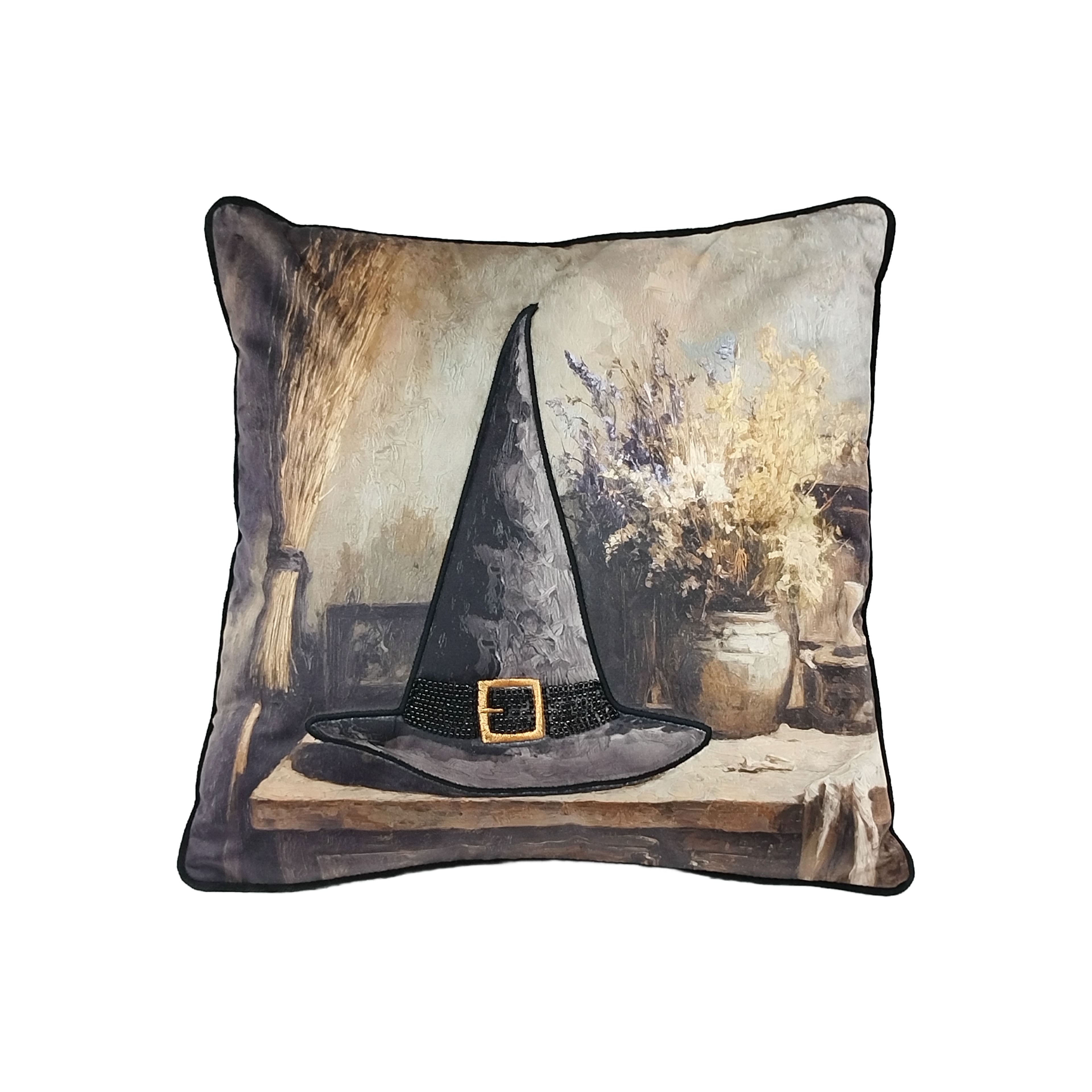 16" x 16" Witch Hat Throw Pillow by Ashland®