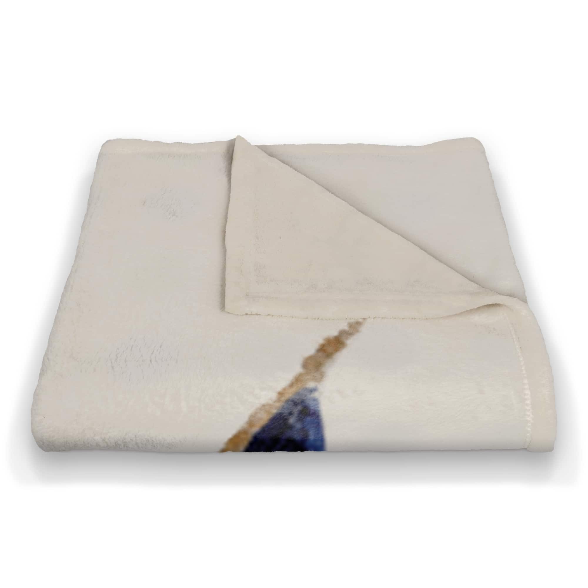Land of the Free Coral Fleece Blanket