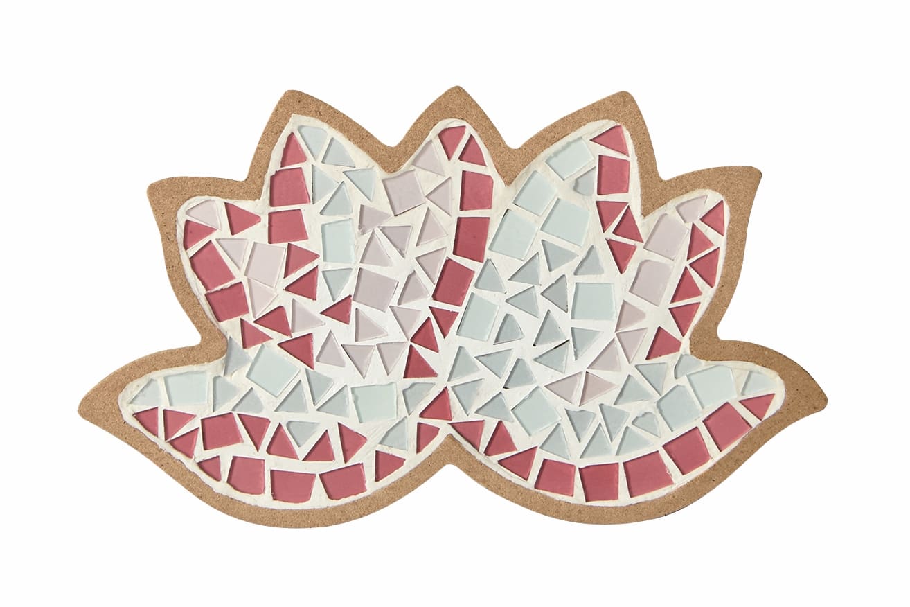 6" Pink Lotus Mosaic Kit by Make Market®
