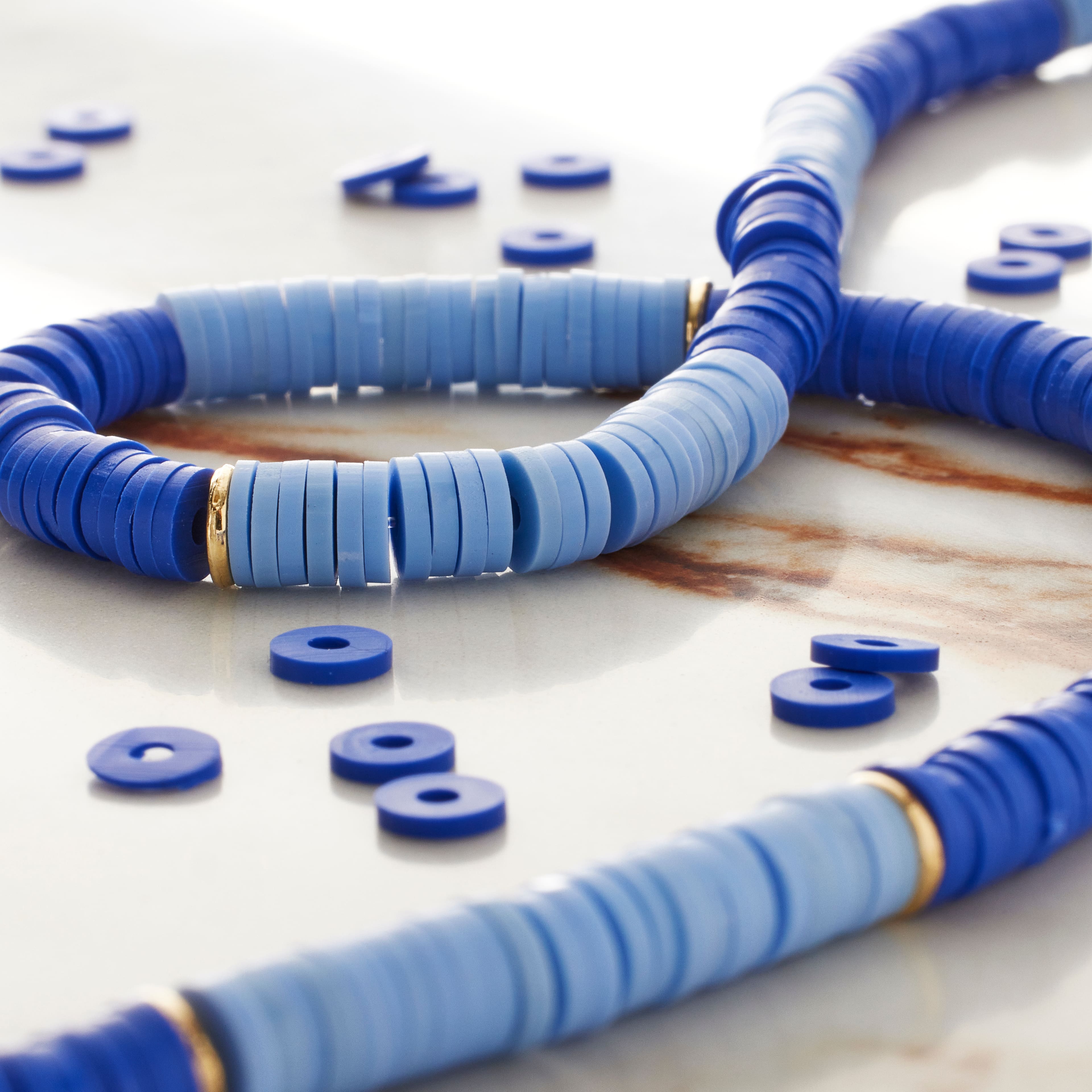 12 Pack: Polymer Clay Heishi Beads, 6mm by Bead Landing™