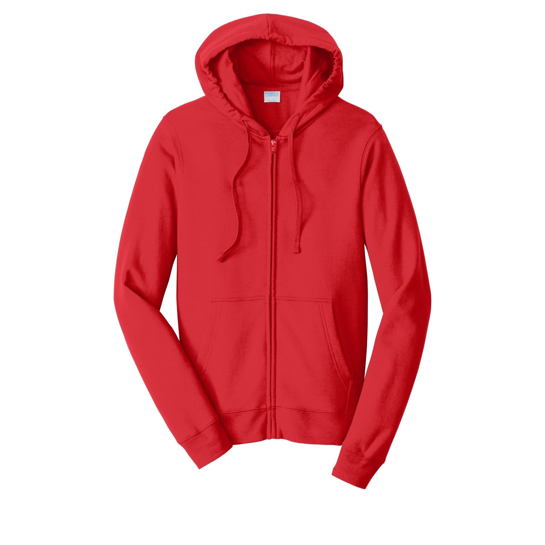 Port & Company® Fan Favorite Fleece Full-Zip Hooded Sweatshirt