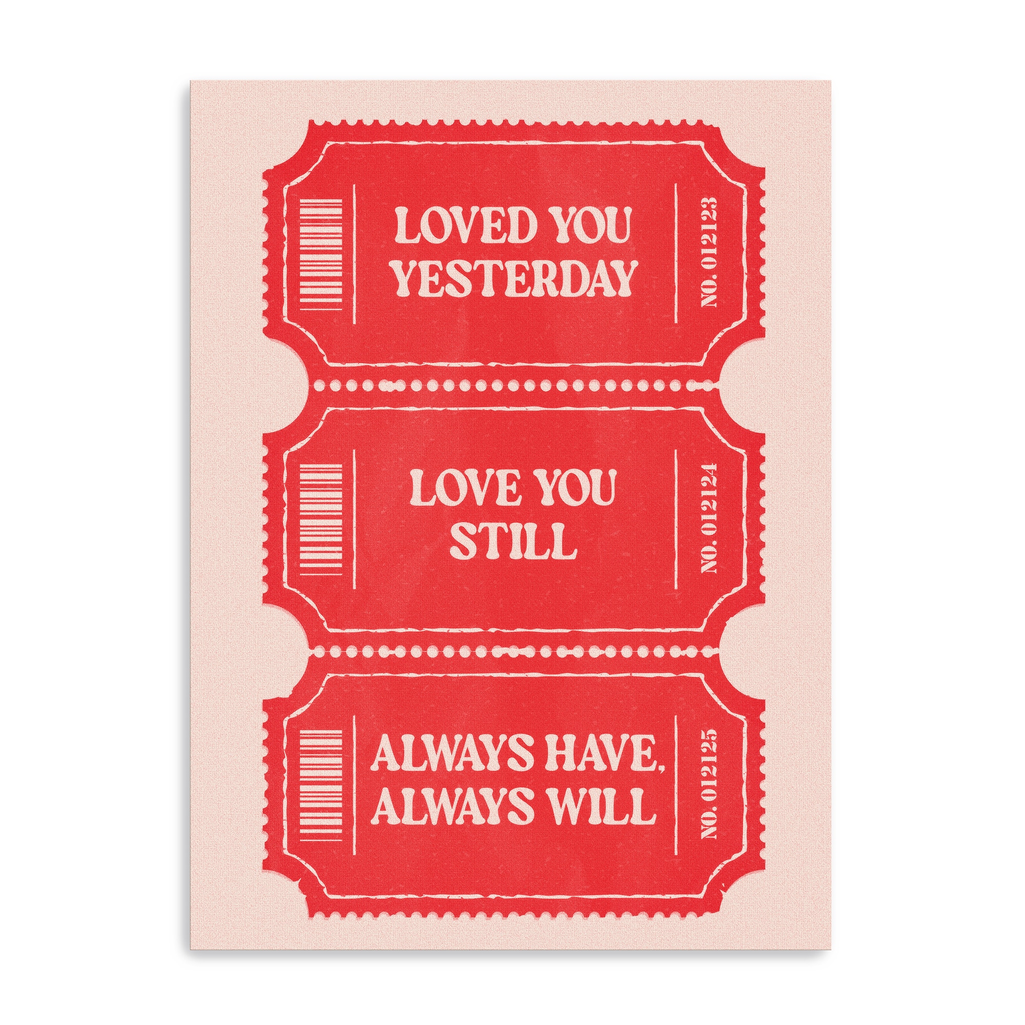 Love Always II Canvas Giclée Art